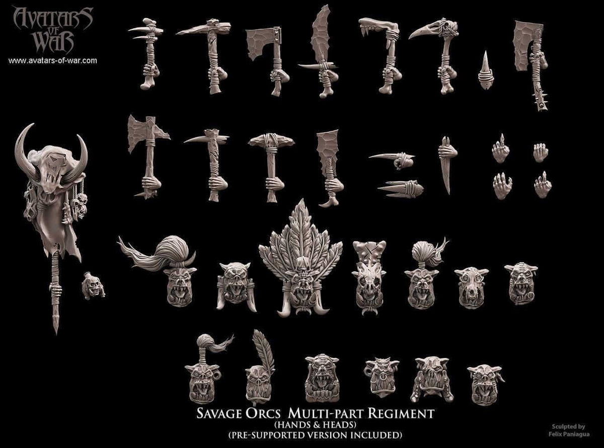 Savage Orcs - Avatars of War