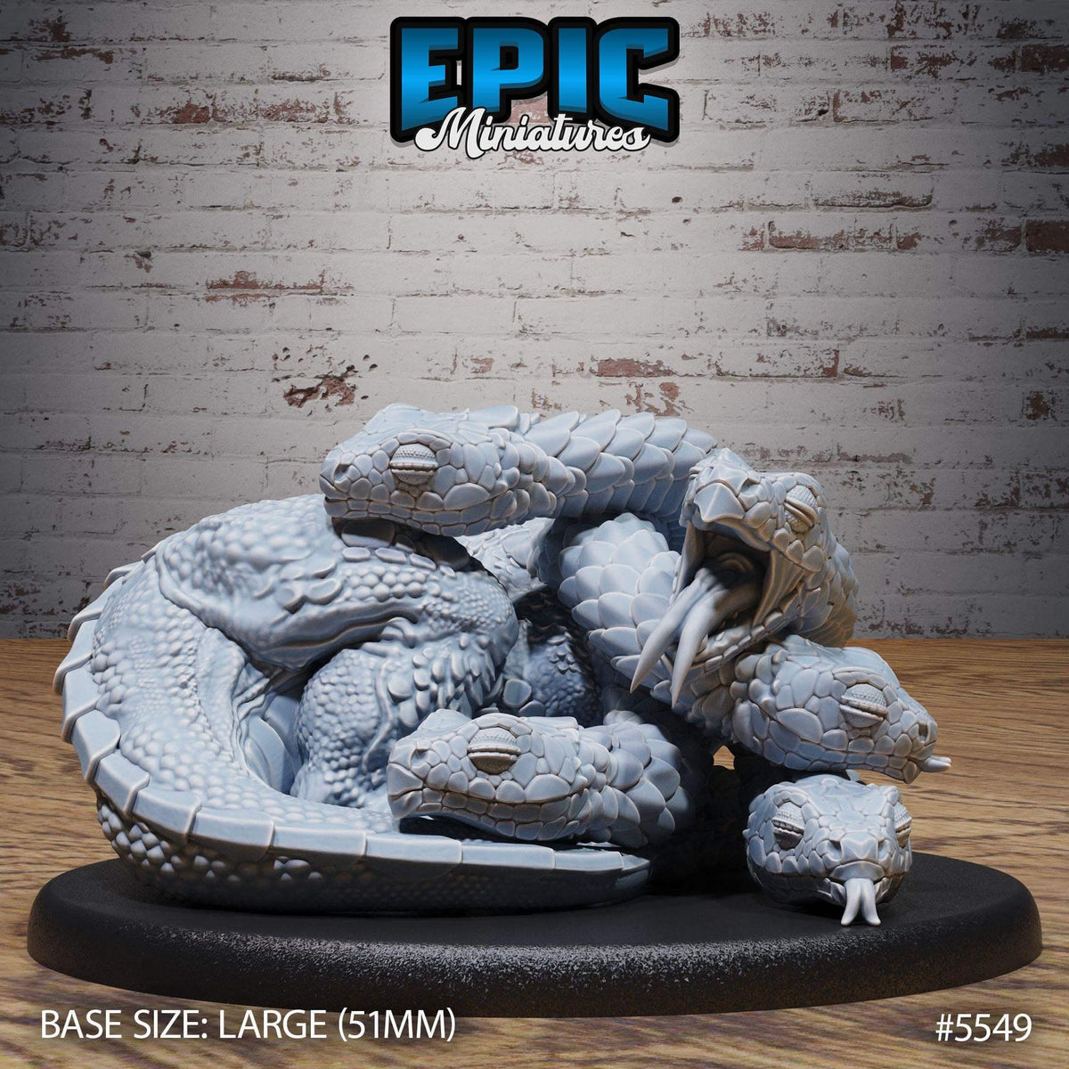 Baby Hydra Set - Epic Miniatures - Dungeons and Dragons
