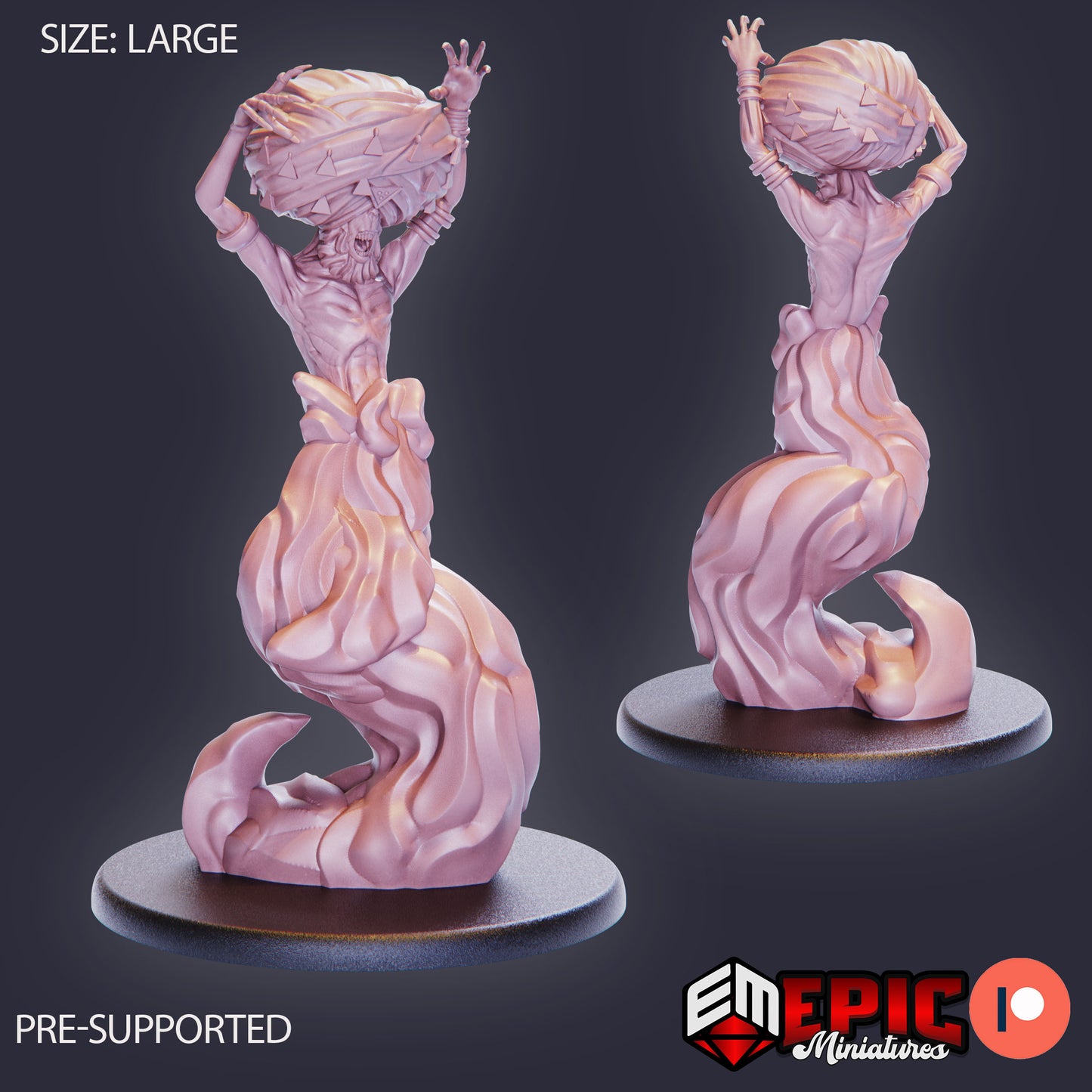 3D Resin Miniature Janni - D&D Epic Miniatures