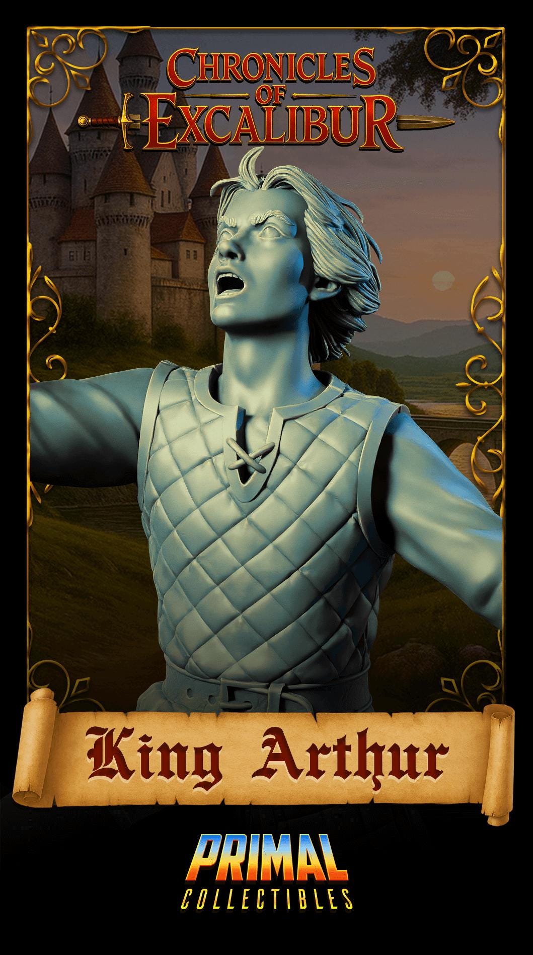 Young King Arthur - Chronicles of Excalibur- Primal Collectibles