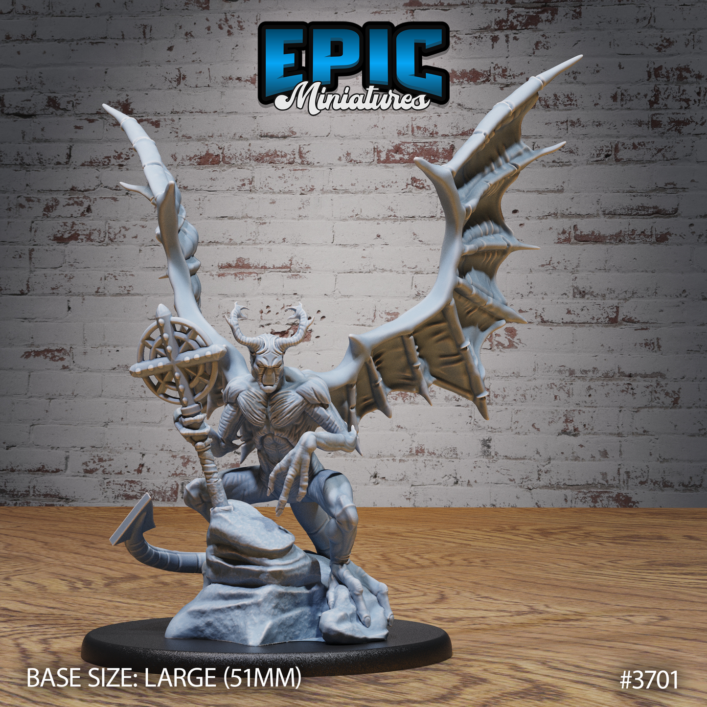 3D Resin Miniature NightGaunt Stalker - D&D Epic Miniatures