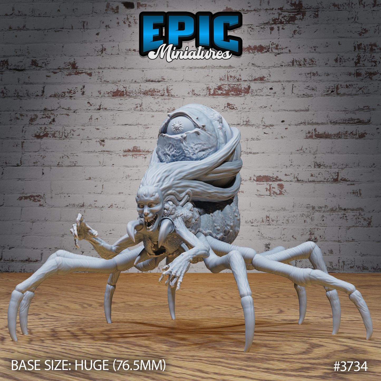 3D Resin Miniature Atlach Brood Guard - D&D Epic Miniatures