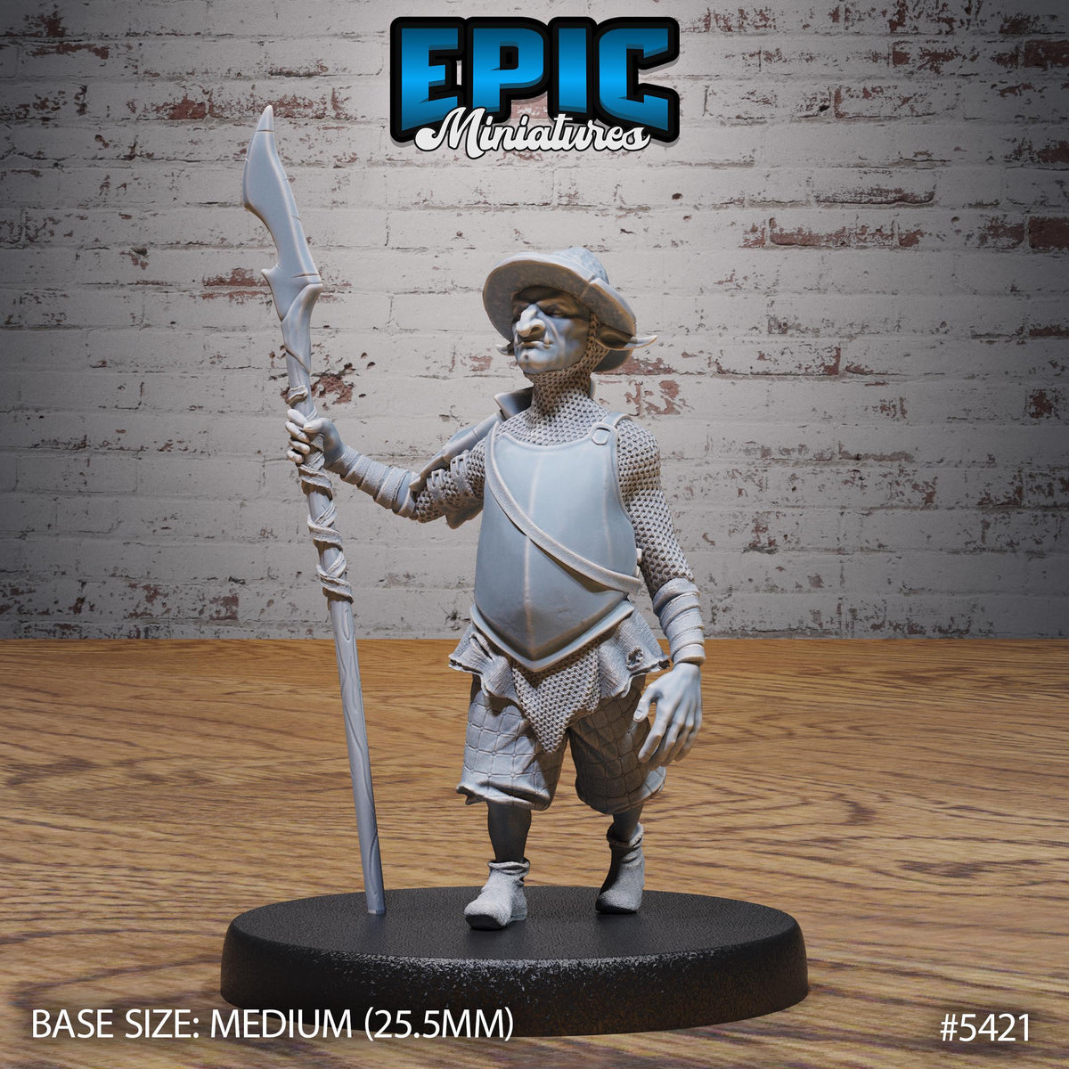 3D Resin Miniature Goblin Guard - D&D Epic Miniatures