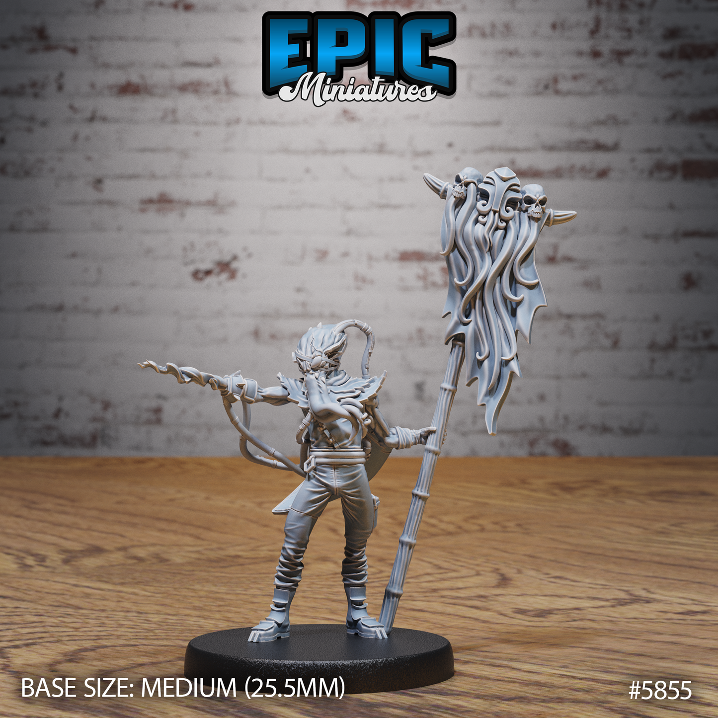3D Resin Miniature Mind Vagabond - D&D Epic Miniatures