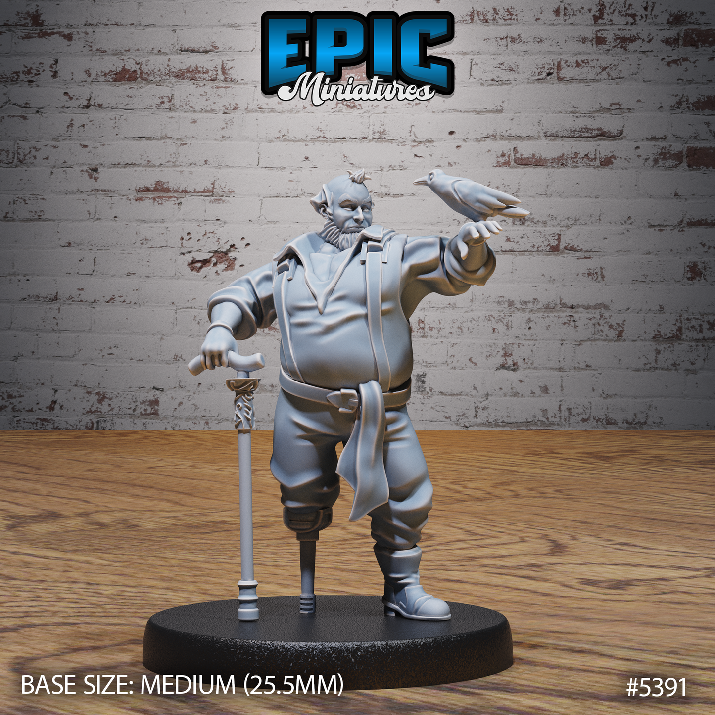 3D Resin Miniature Hut Owner - D&D Epic Miniatures