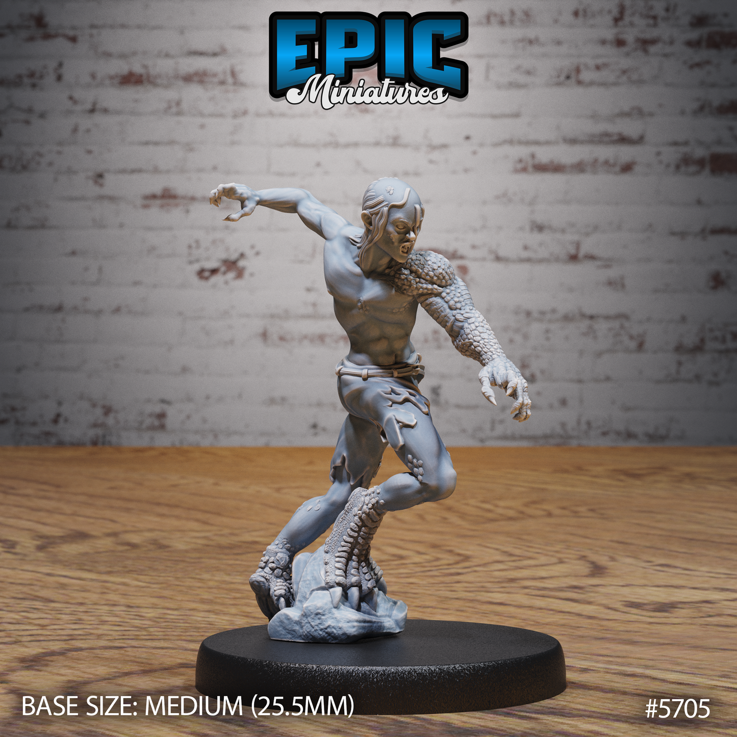 3D Resin Miniature Dragonflesh - D&D Epic Miniatures