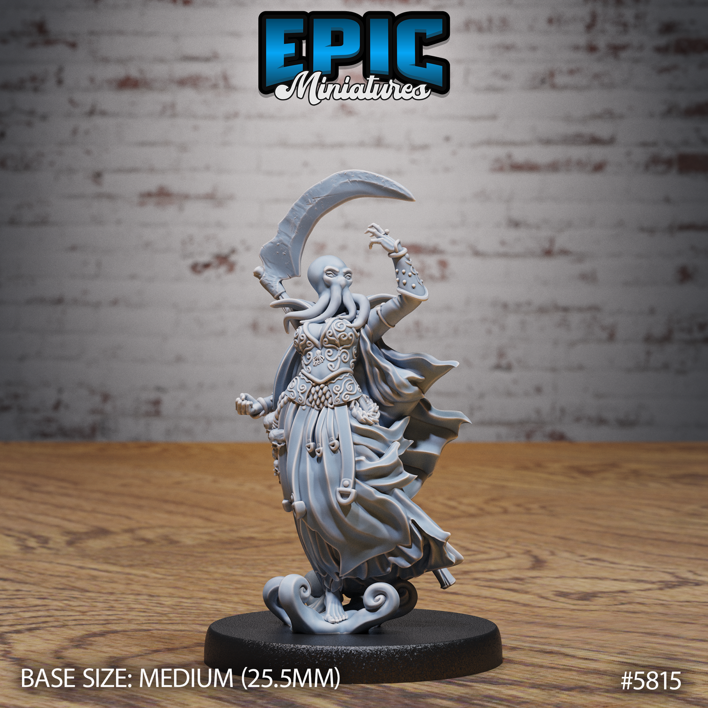 3D Resin Miniature Mind Mistress - D&D Epic Miniatures