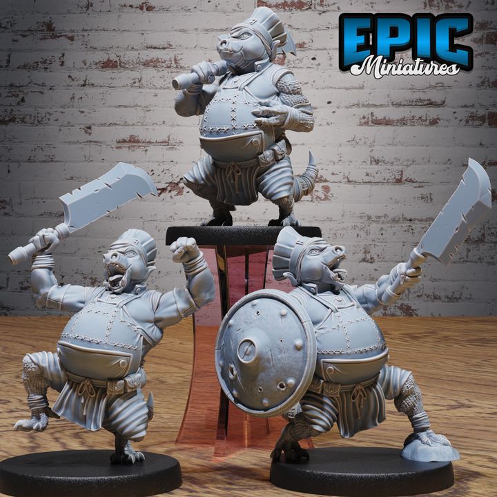 3D Resin Miniature Papa Kobold - D&D Epic Miniatures