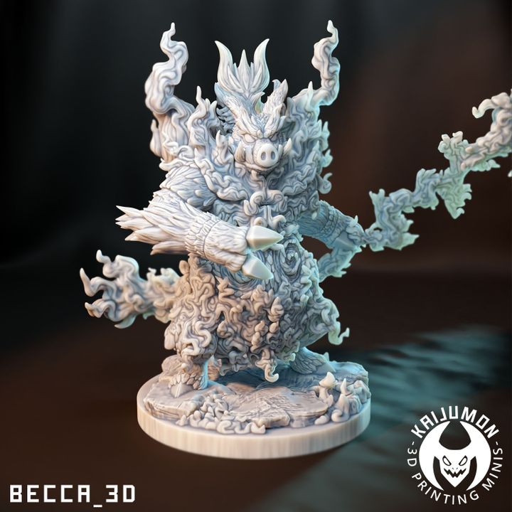 Kaijumon Fire Boar - Kaijumon