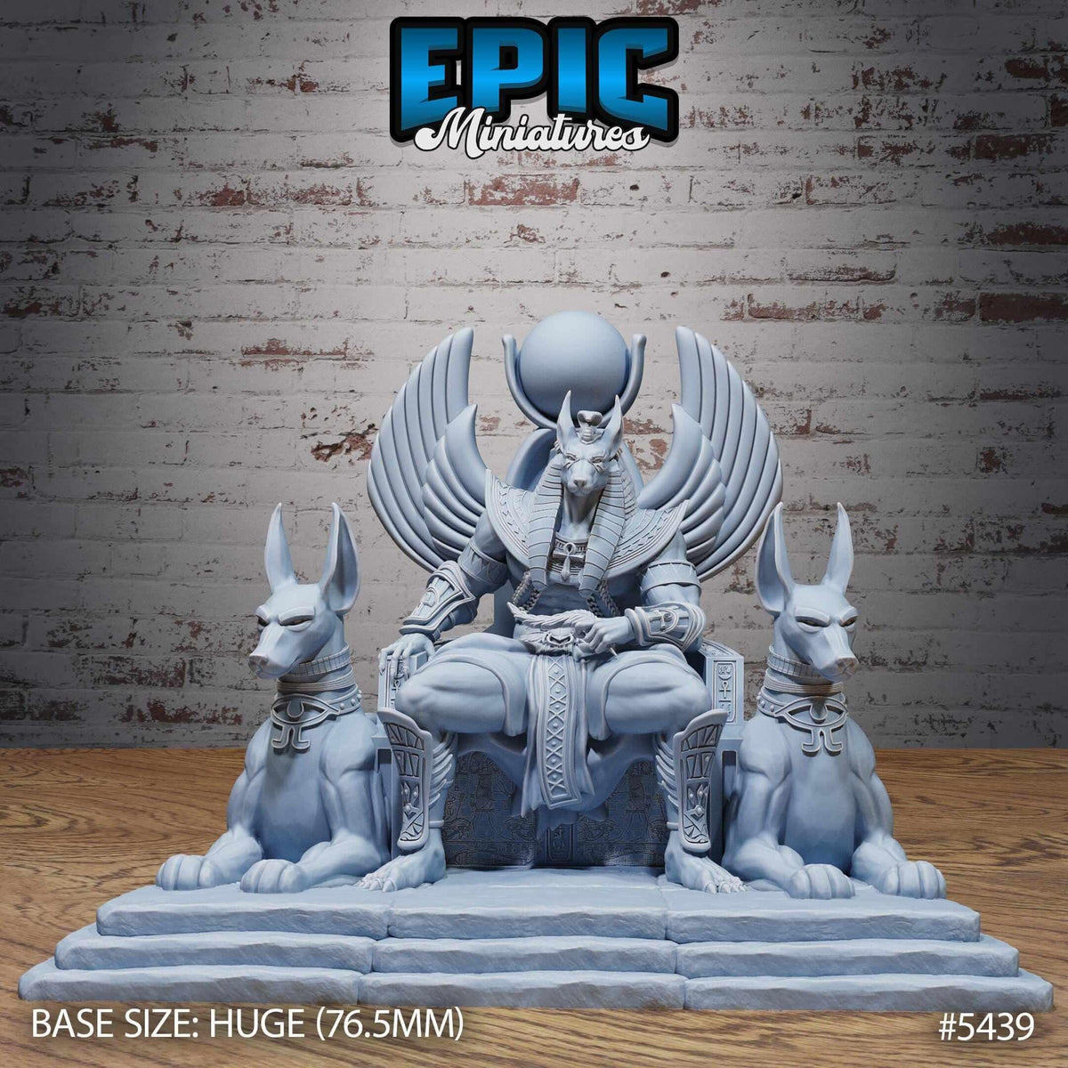 Anubis god Avatar - Epic Miniatures - Dungeons and Dragons