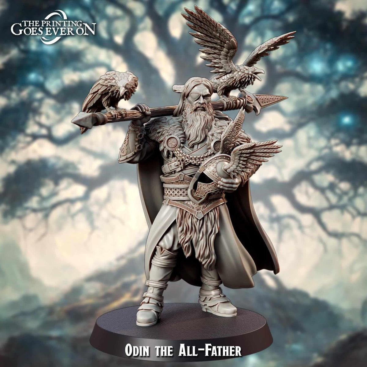 Odin the All Father - Asgard Amusement - The Printing Goes Ever On