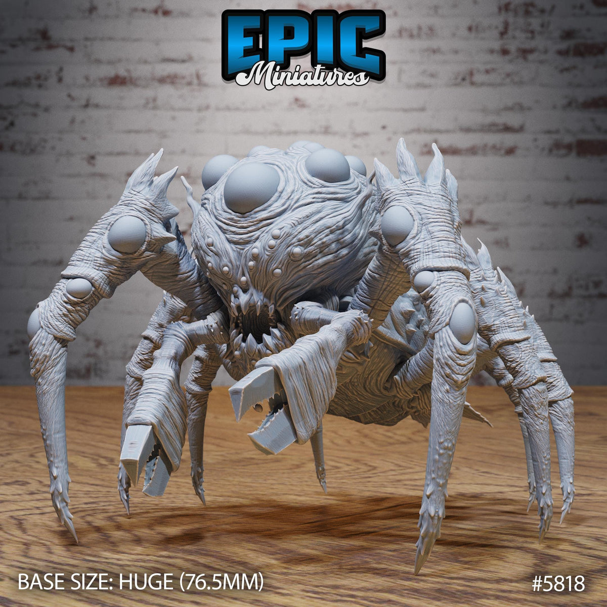 3D Resin Miniature Brain Collector - D&D Epic Miniatures
