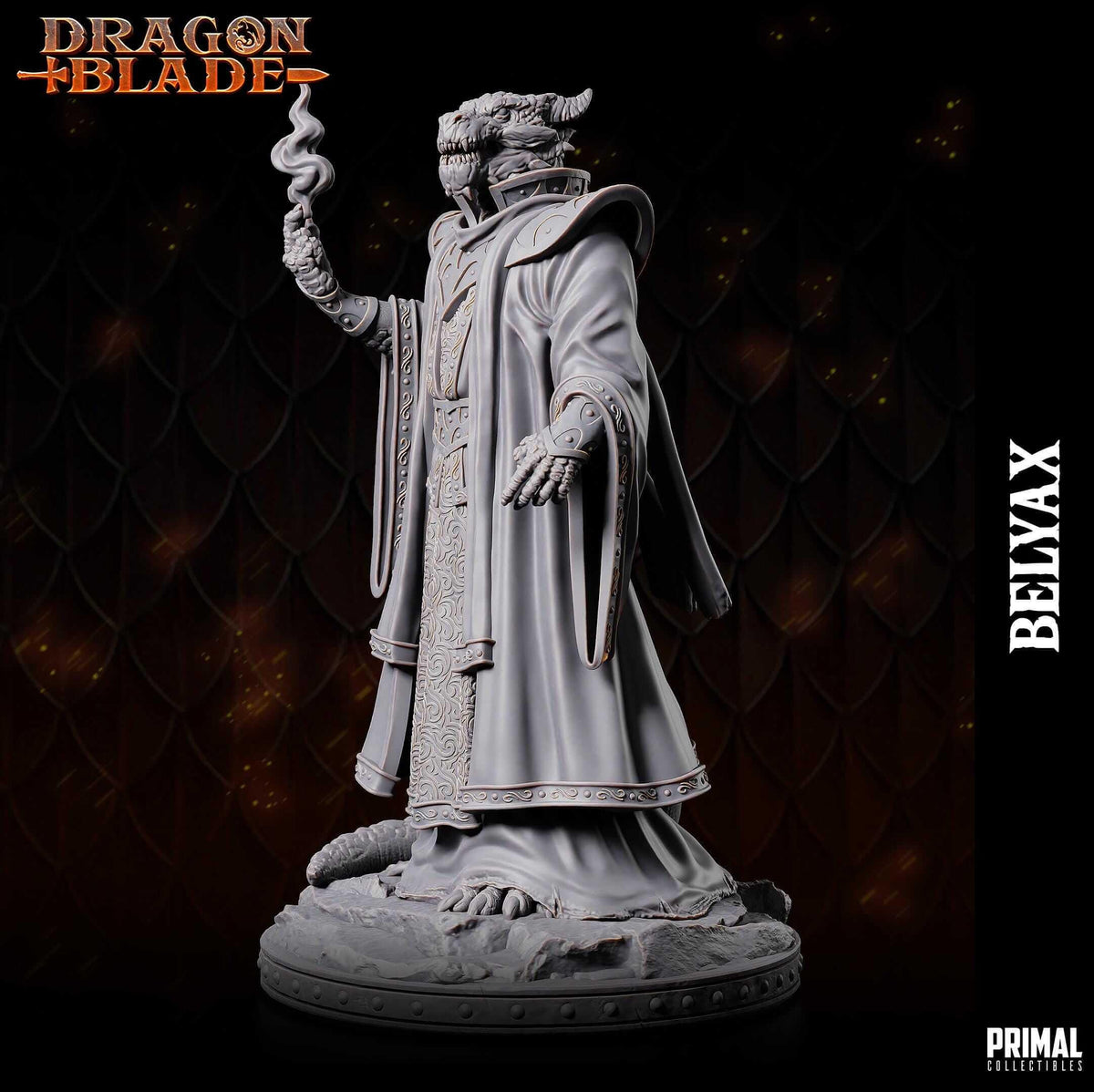 Belyax Draconian Dragonblade - Masters of Dungeon Quest