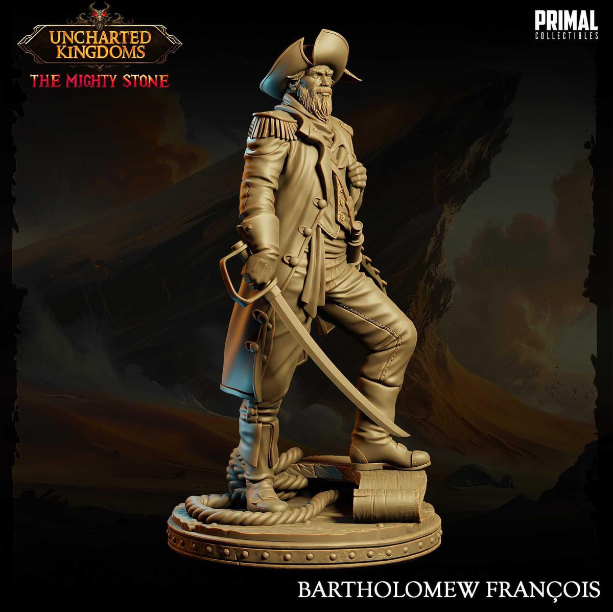 Captain Bartholomew Francois Uncharted Kingdoms