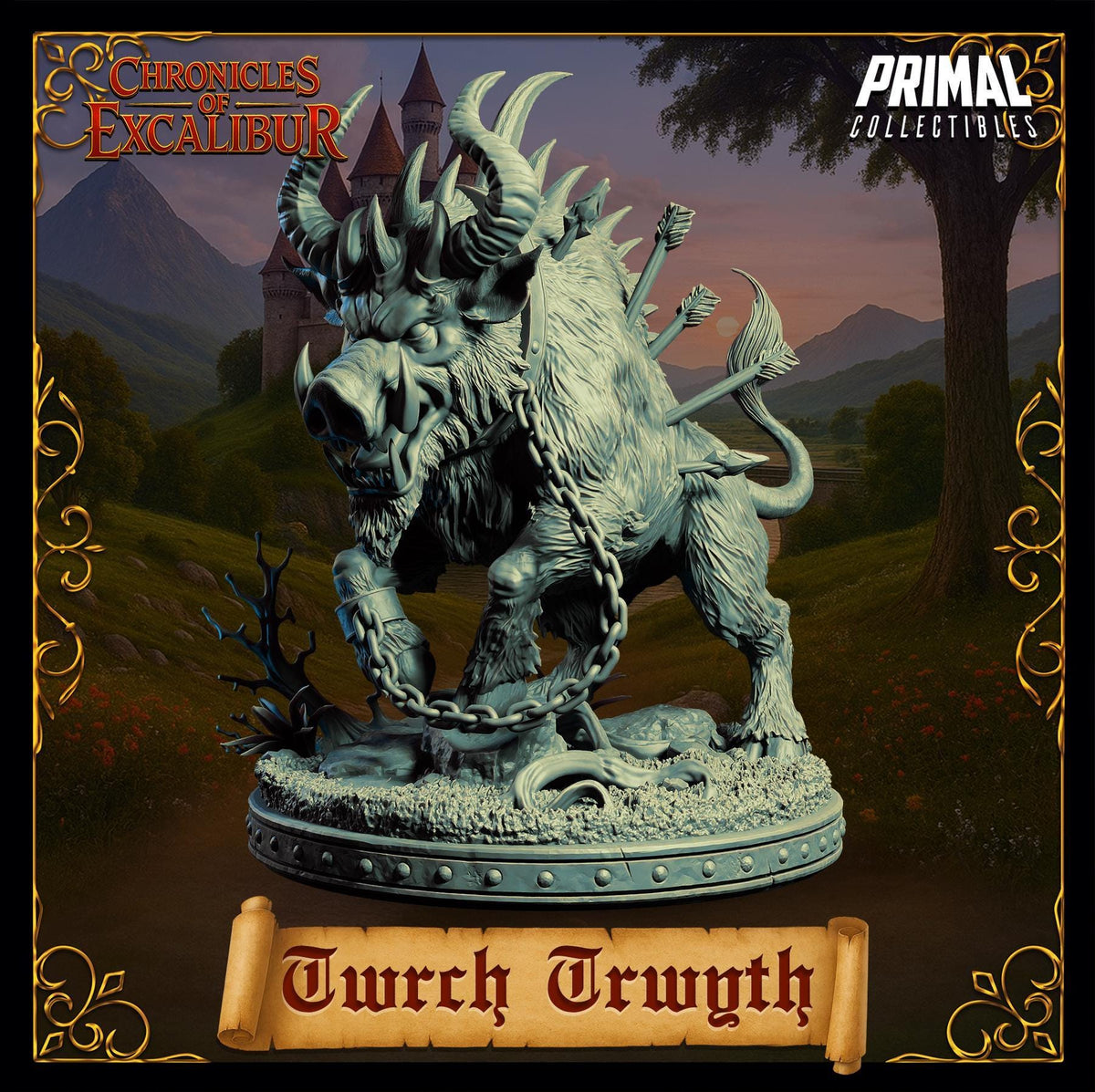 Twrch Trwyth - Chronicles of Excalibur- Primal Collectibles