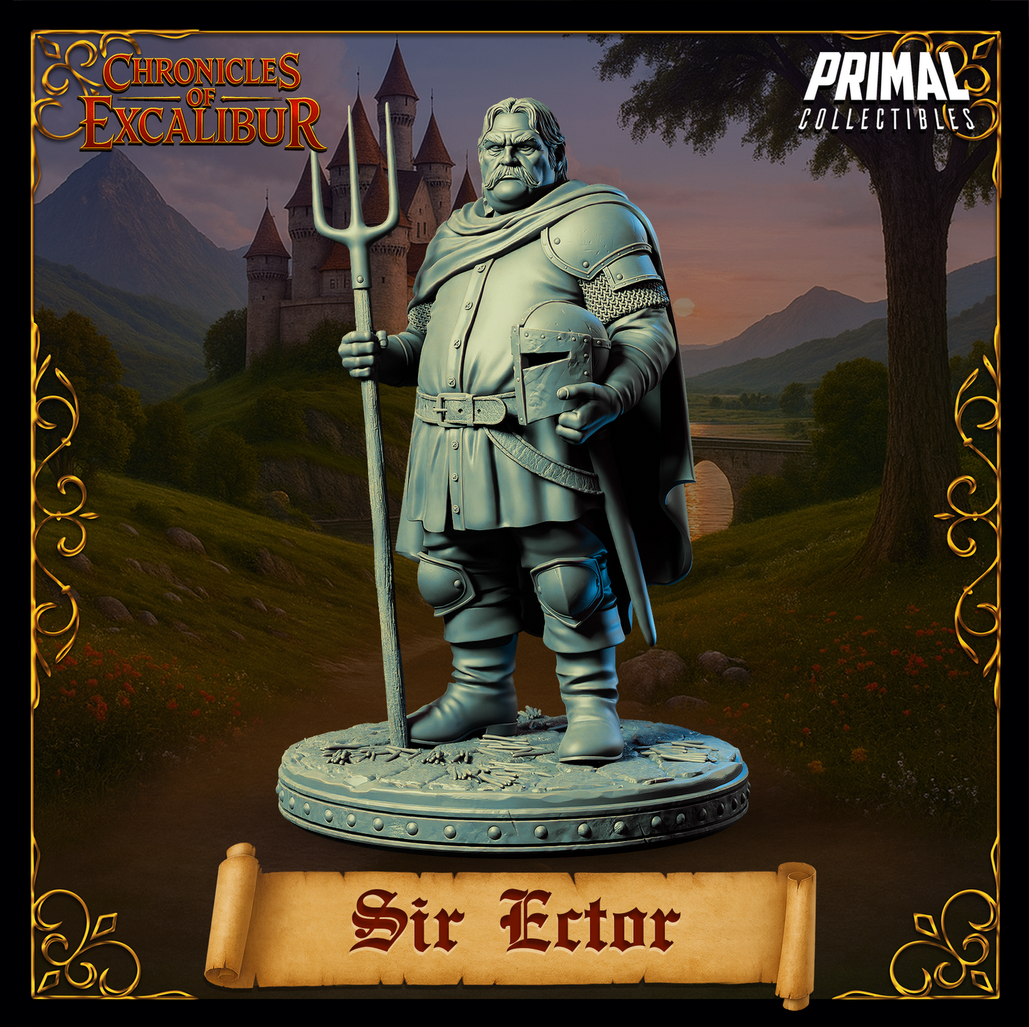 Knight Sir Ector - Chronicles of Excalibur