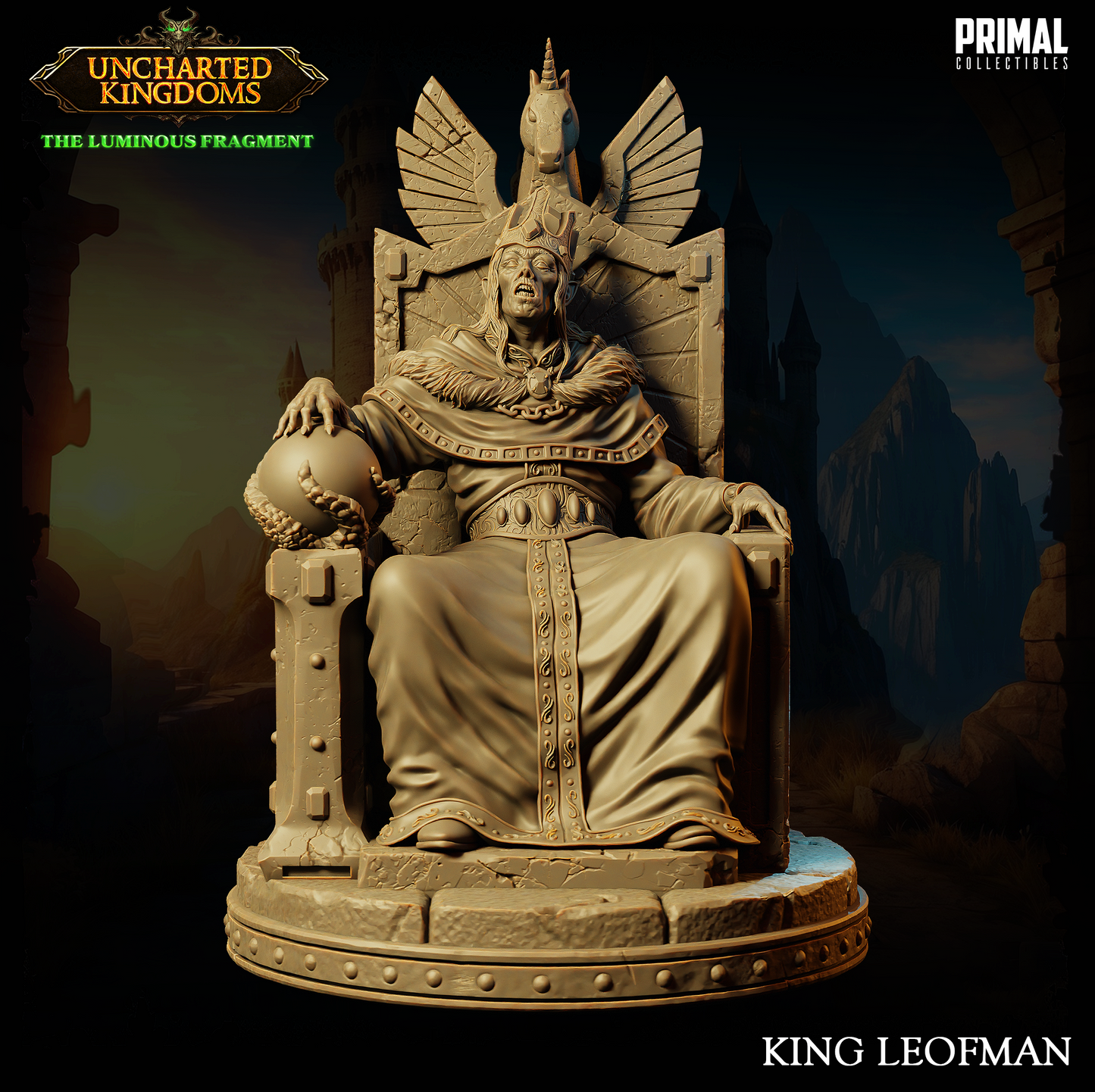 Wizard King Leofman - Uncharted Kingdom