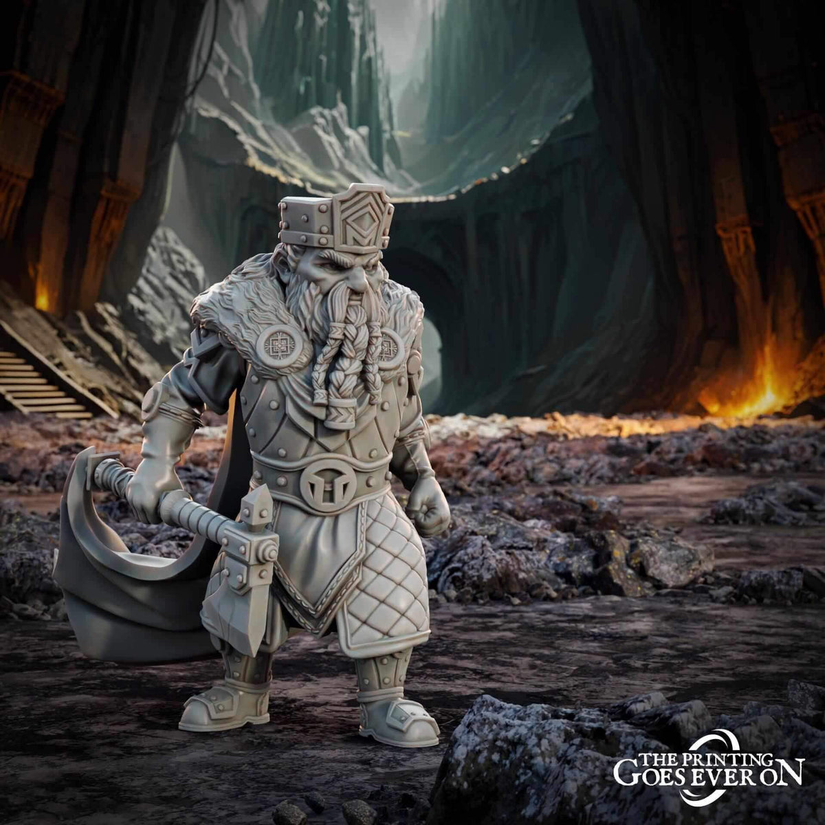 King Dunnir - Tales of the Deep - The Printing Goes Ever On