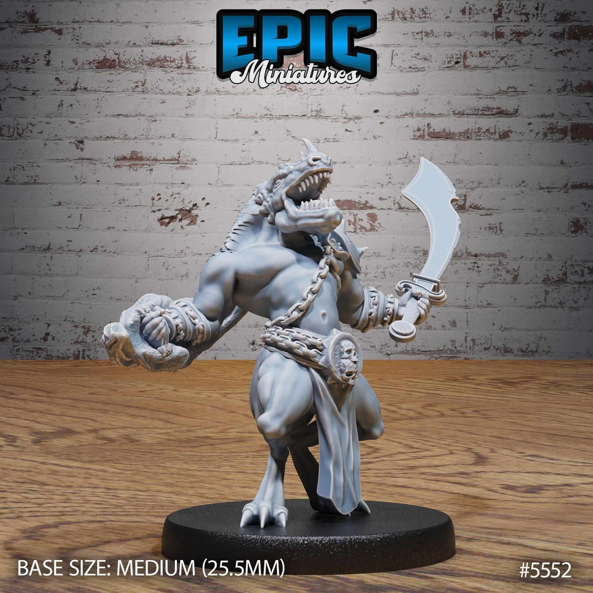 Blue Dragonspawn Set - Epic Miniatures - Dungeons and Dragons
