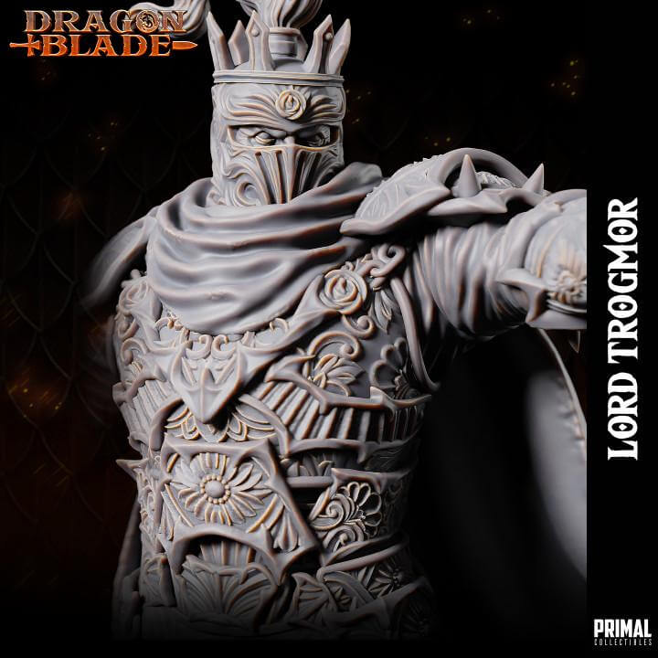 Boss Lord Trogmor Death Knight- Dragonblade - Masters of Dungeon Quest