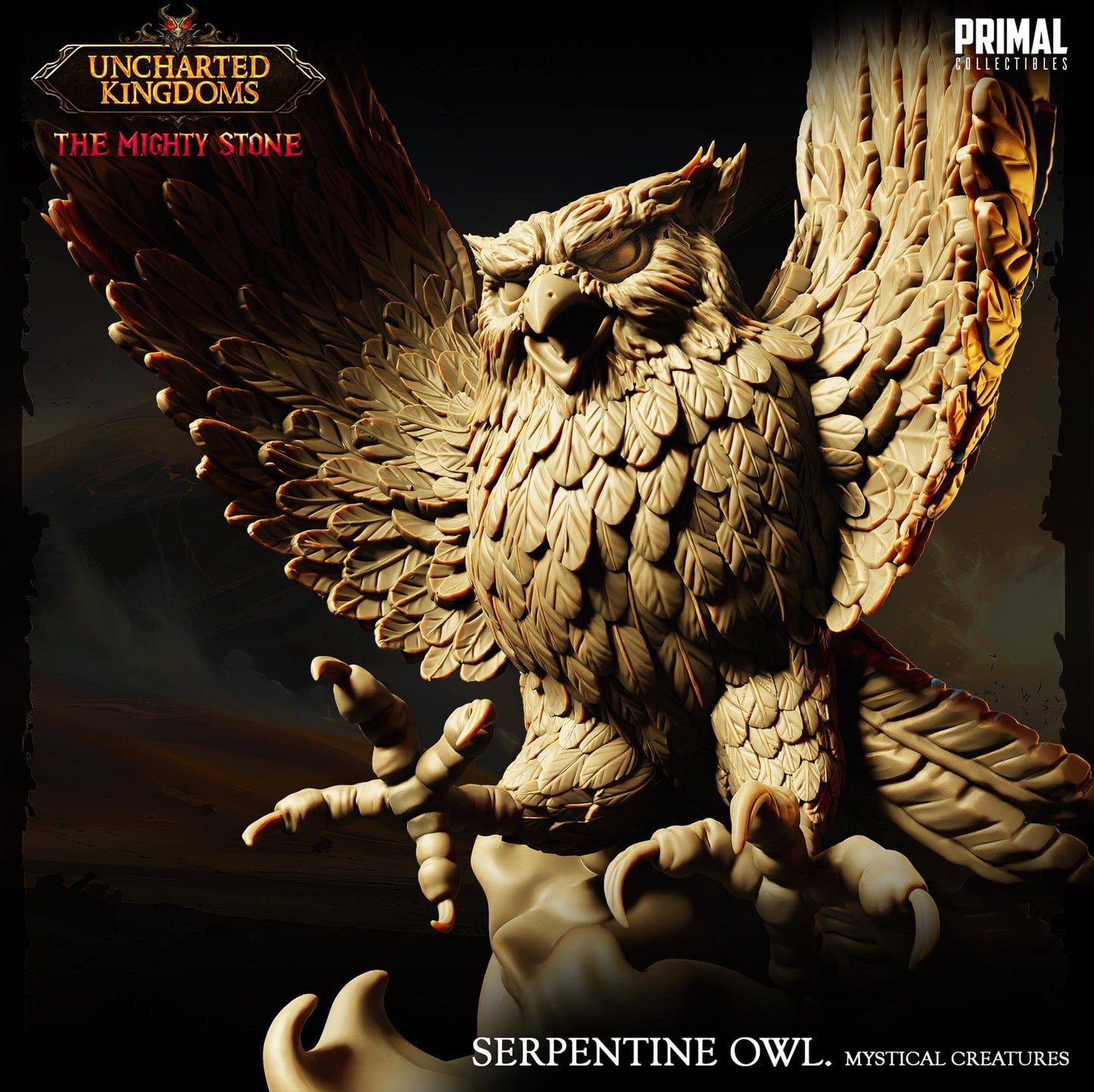 Mystical Animals - Serpentine Owl Uncharted Kingdoms