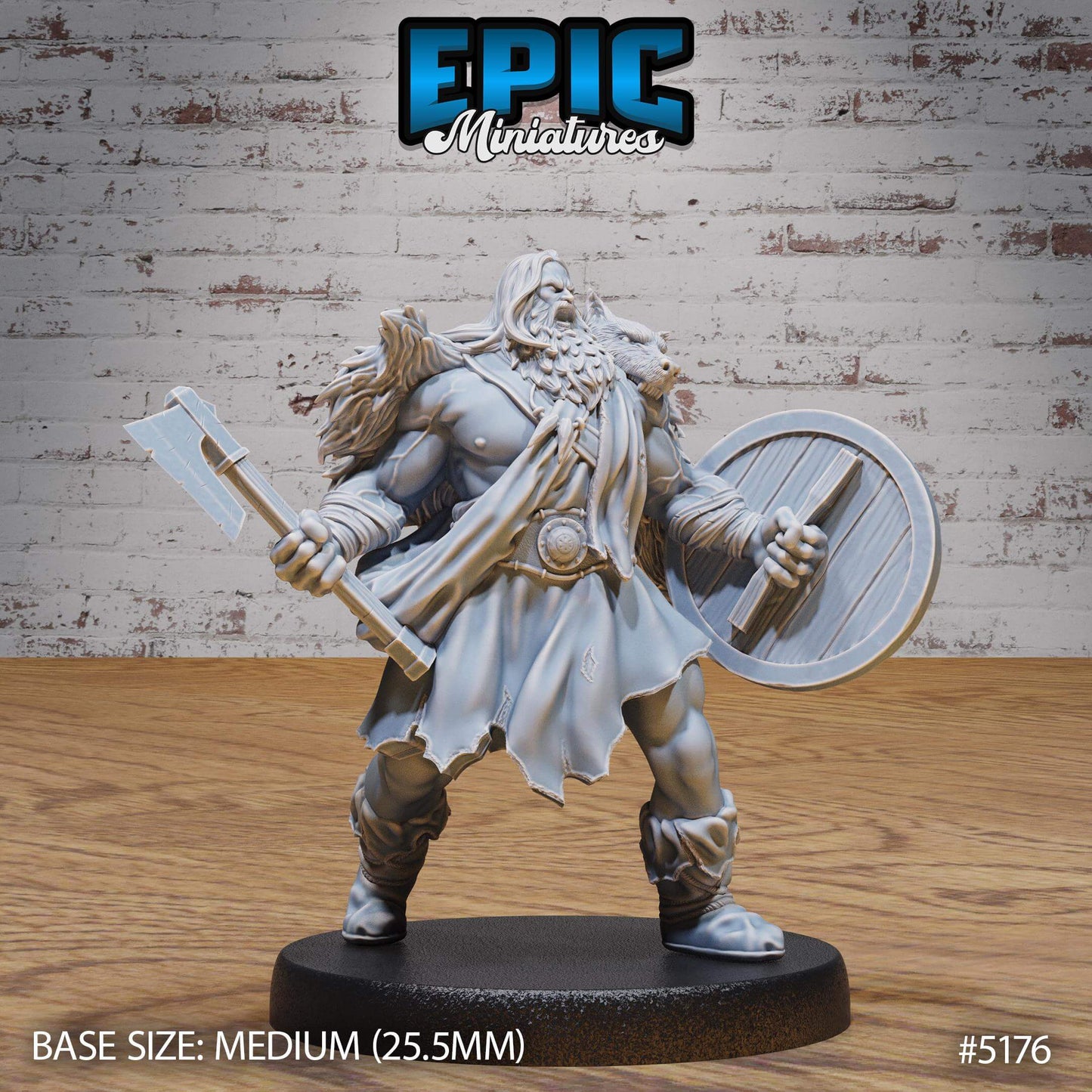 Viking Berserker - Epic Miniatures - Dungeons and Dragons