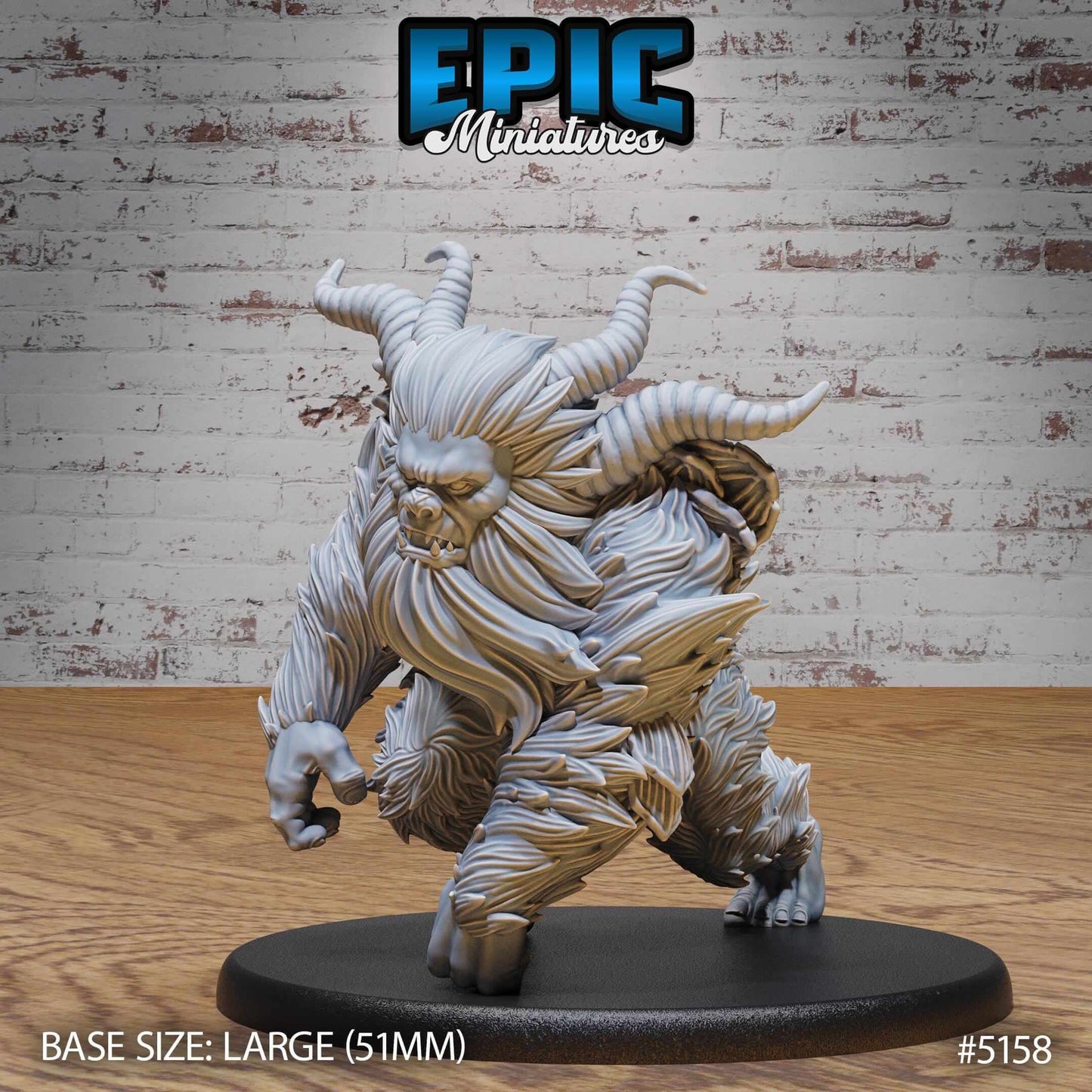 Yeti - D&D Epic Miniatures and Dragons