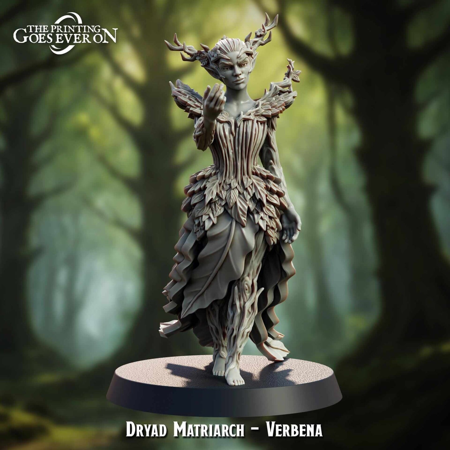 Verbena Dryad Matriarch - Heart of the Forest - The Printing Goes Ever On