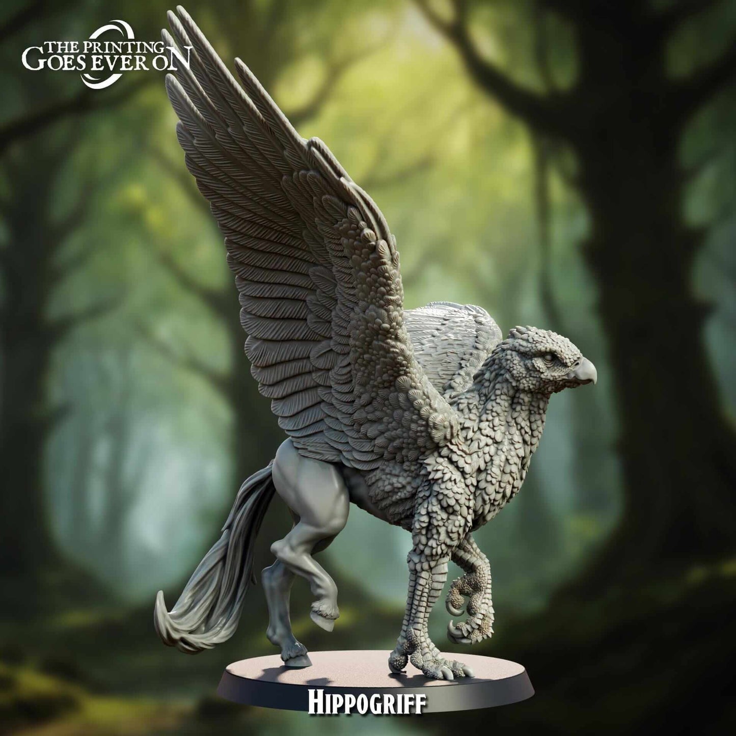 Hippogriff - Heart of the Forest - The Printing Goes Ever On