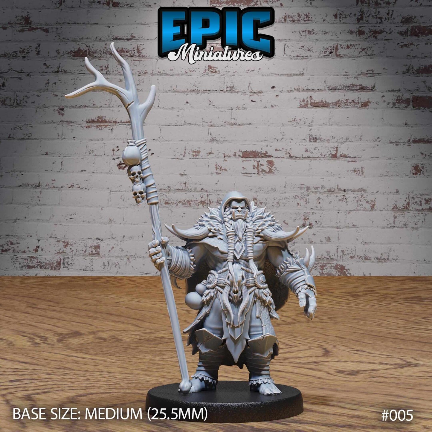 Orc Shaman - Epic Miniatures - Dungeons and Dragons
