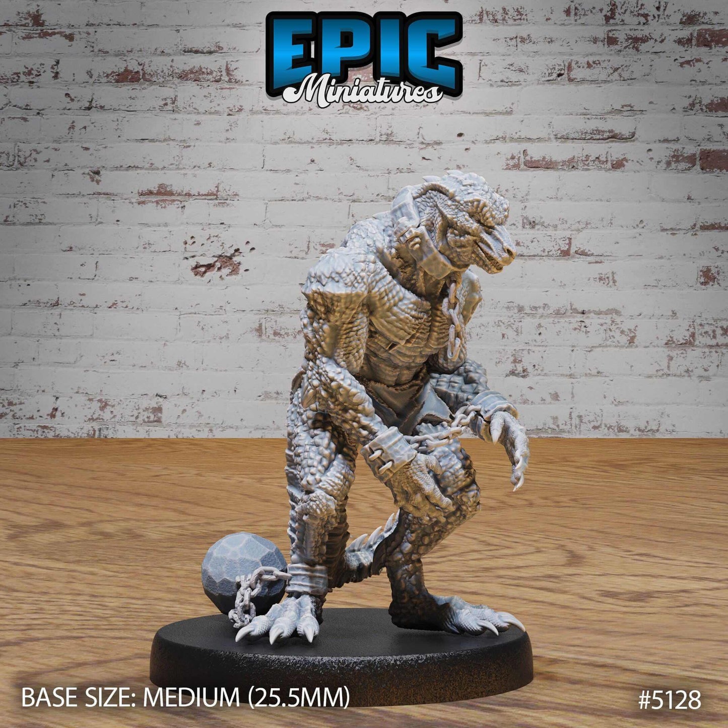 Prisoner Lizard Men - Epic Miniatures - Dungeons and Dragons