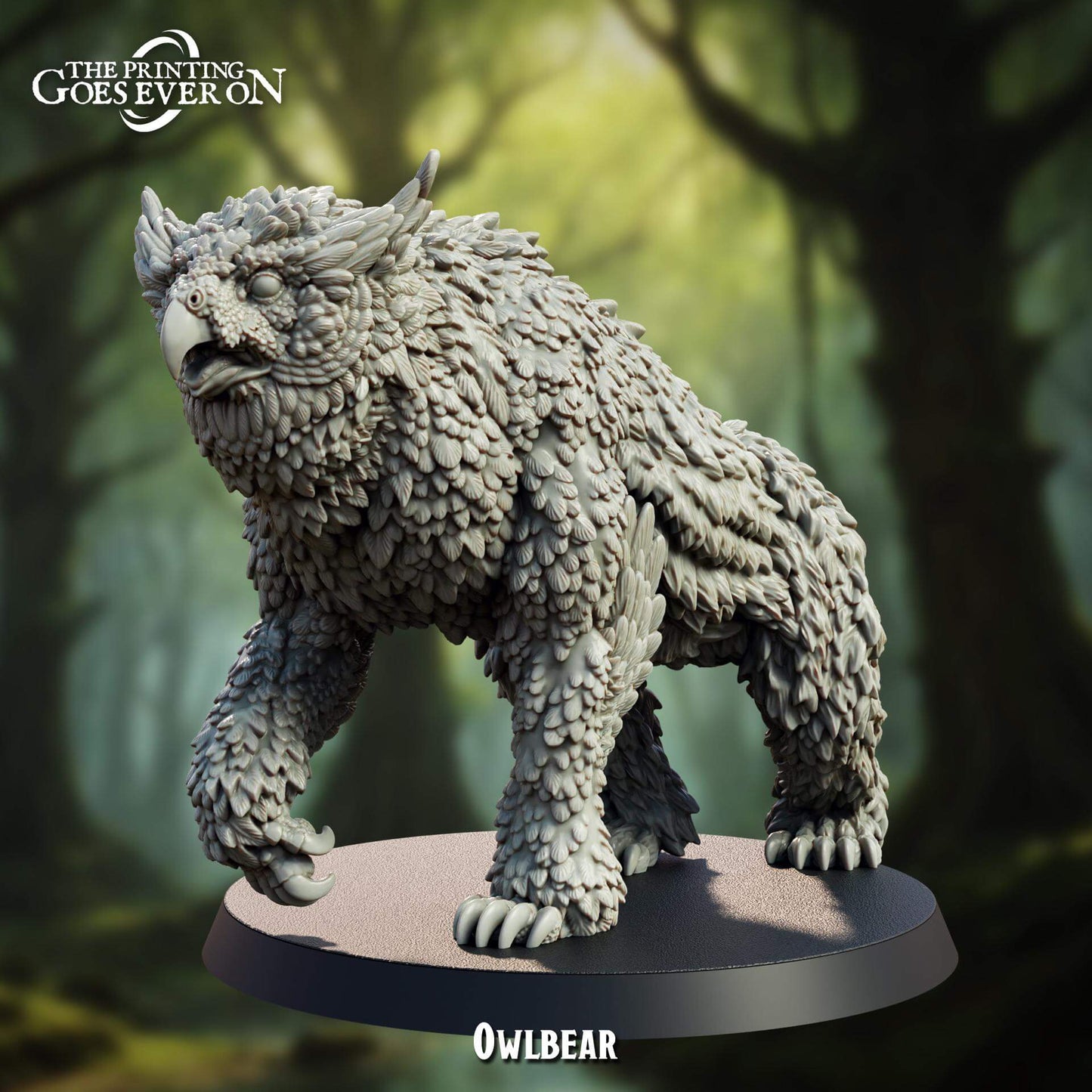 Owlbear - Heart of the Forest - The Printing Goes Ever On