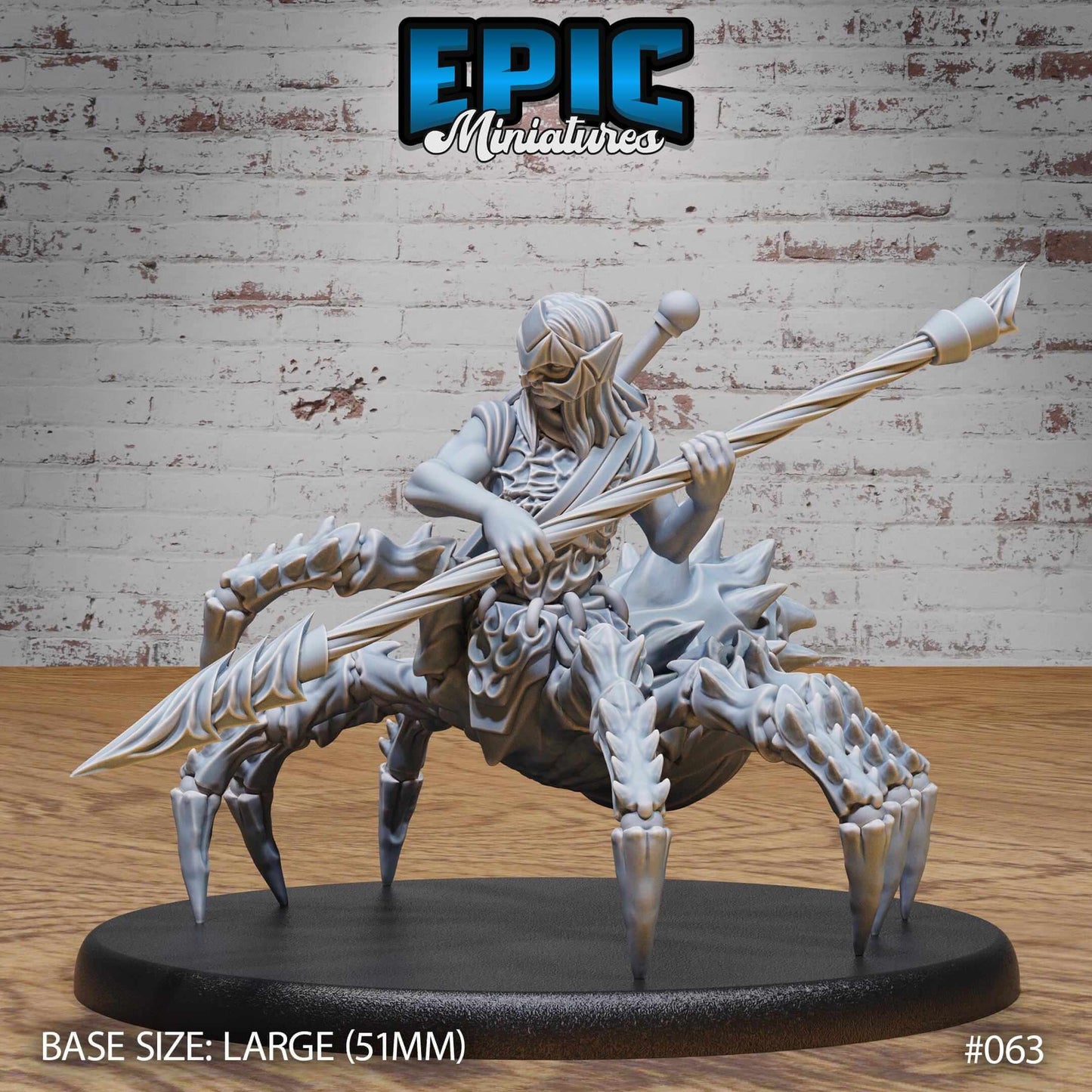 Dark Elf - Drow - Drider NPCs - D&D Epic Miniatures and Dragons