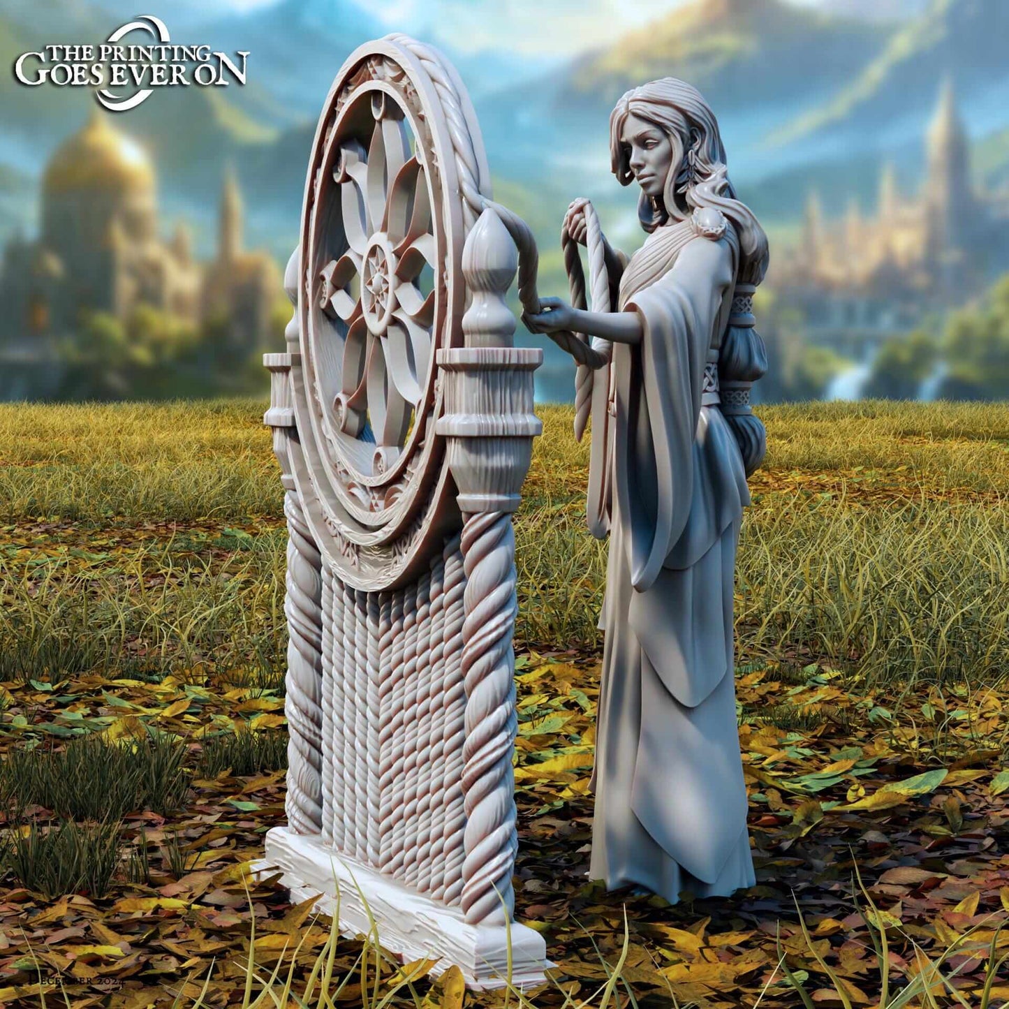 Vaelira Weaver of Fate - Tales of the Radiant Shores - The Printing Goes Ever On