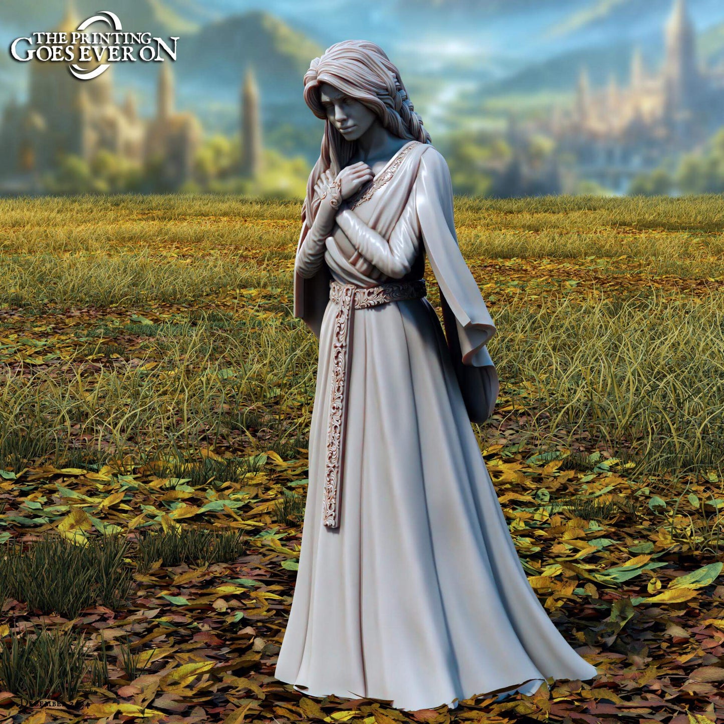 Nyara Goddess of Mourning - Tales of the Radiant Shores - The Printing Goes Ever On