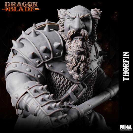 Thorfin Dark Dwarf - Dragonblade - Masters of Dungeon Quest