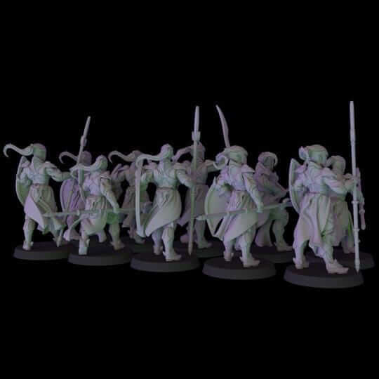 High Elf Spearmen - Fantasy - Fantasy Cult Miniatures