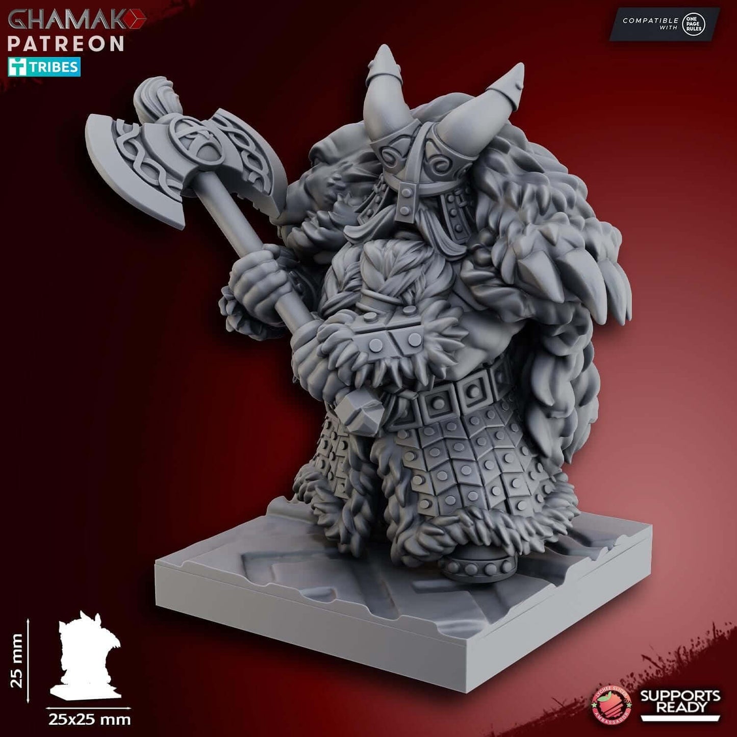 Dwarf Heroes Lord/Runesmith/Thane - Miniatures by Ghamak