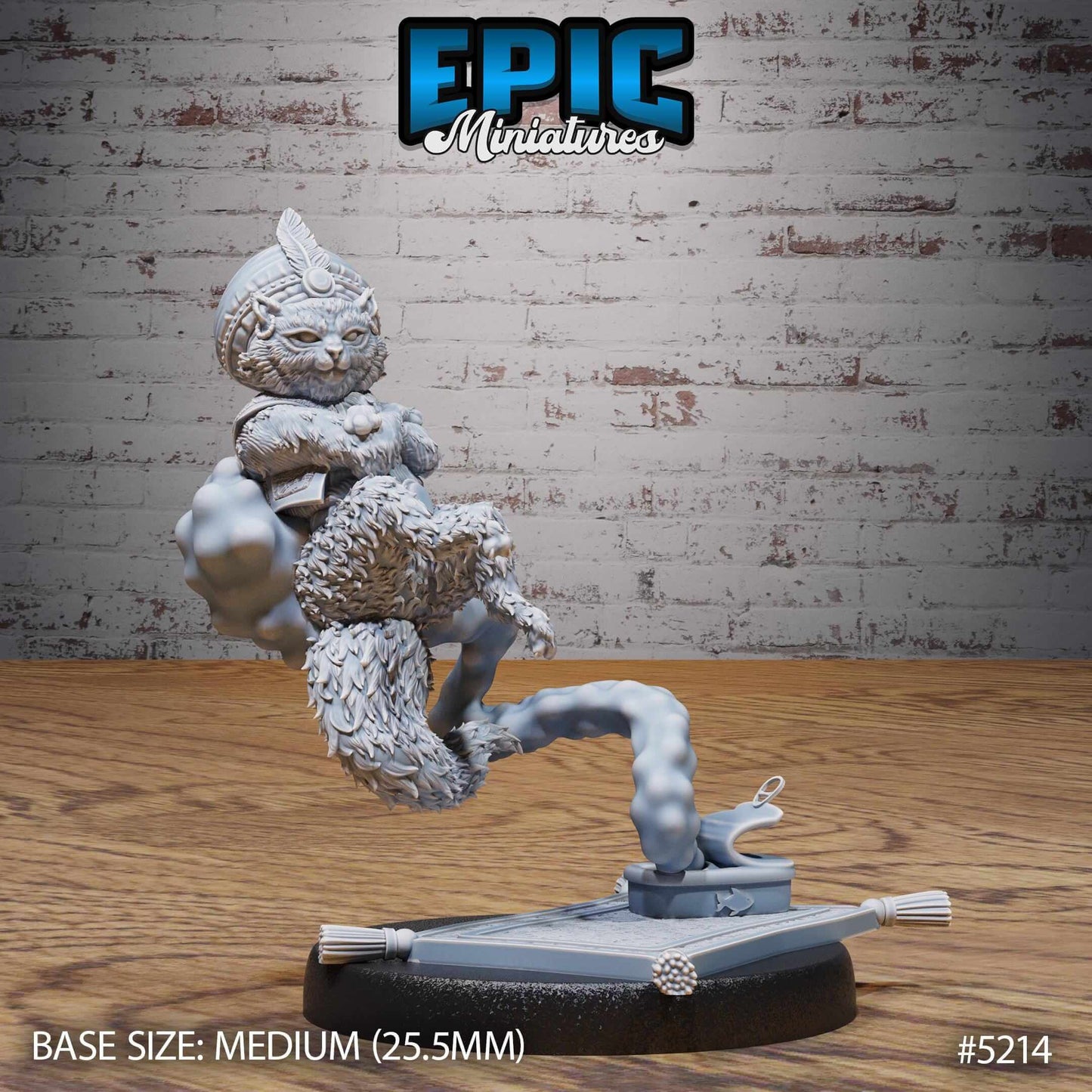 Cat Djinn - Epic Miniatures - Dungeons and Dragons