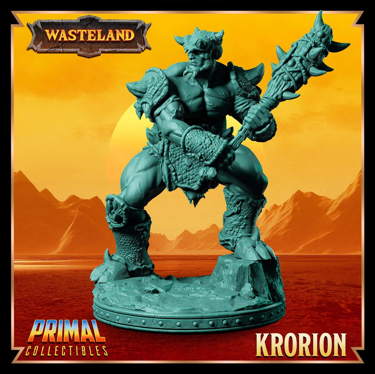 Krorion Wasteland 3D Printed Resin RPG/Tabletop/Boardgames Miniature Primal Collectibles