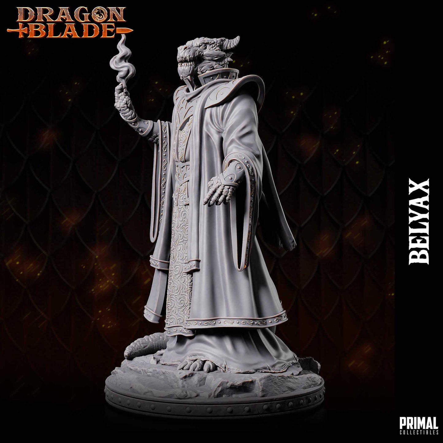 Belyax Draconian Dragonblade - Masters of Dungeon Quest