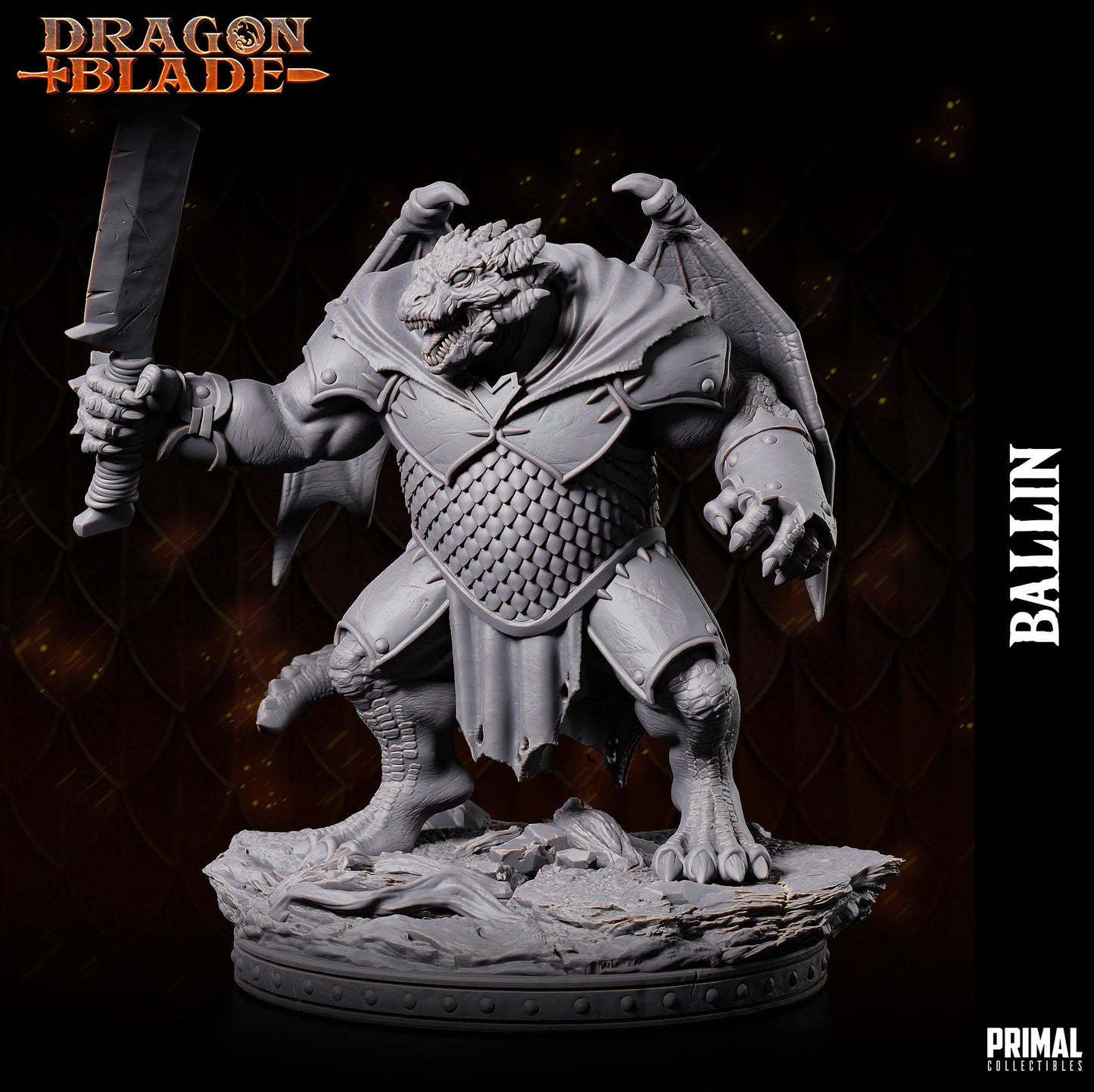 Ballin Draconian Dragonblade - Masters of Dungeon Quest