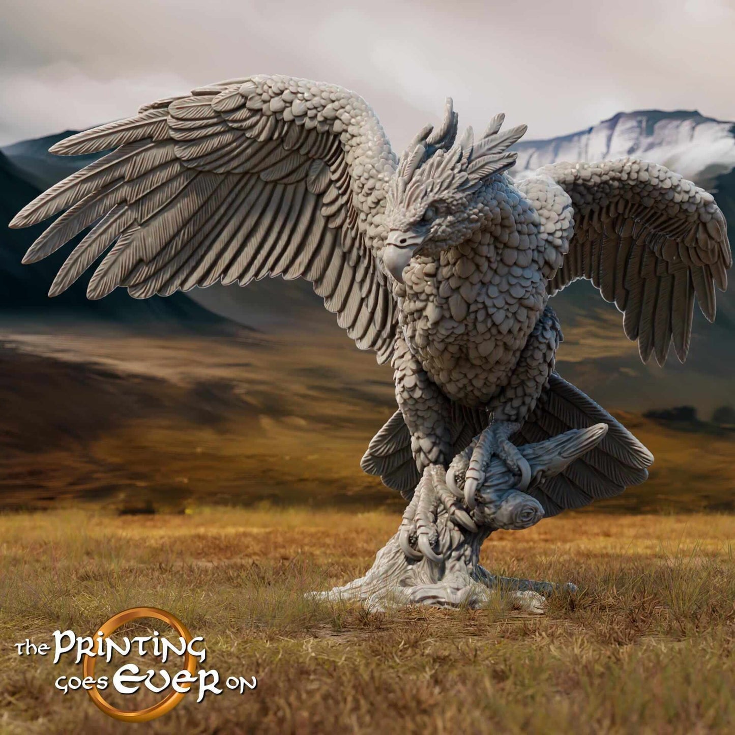 Gwyrnclaw Lord of the Eagles - Printing Goes Ever On