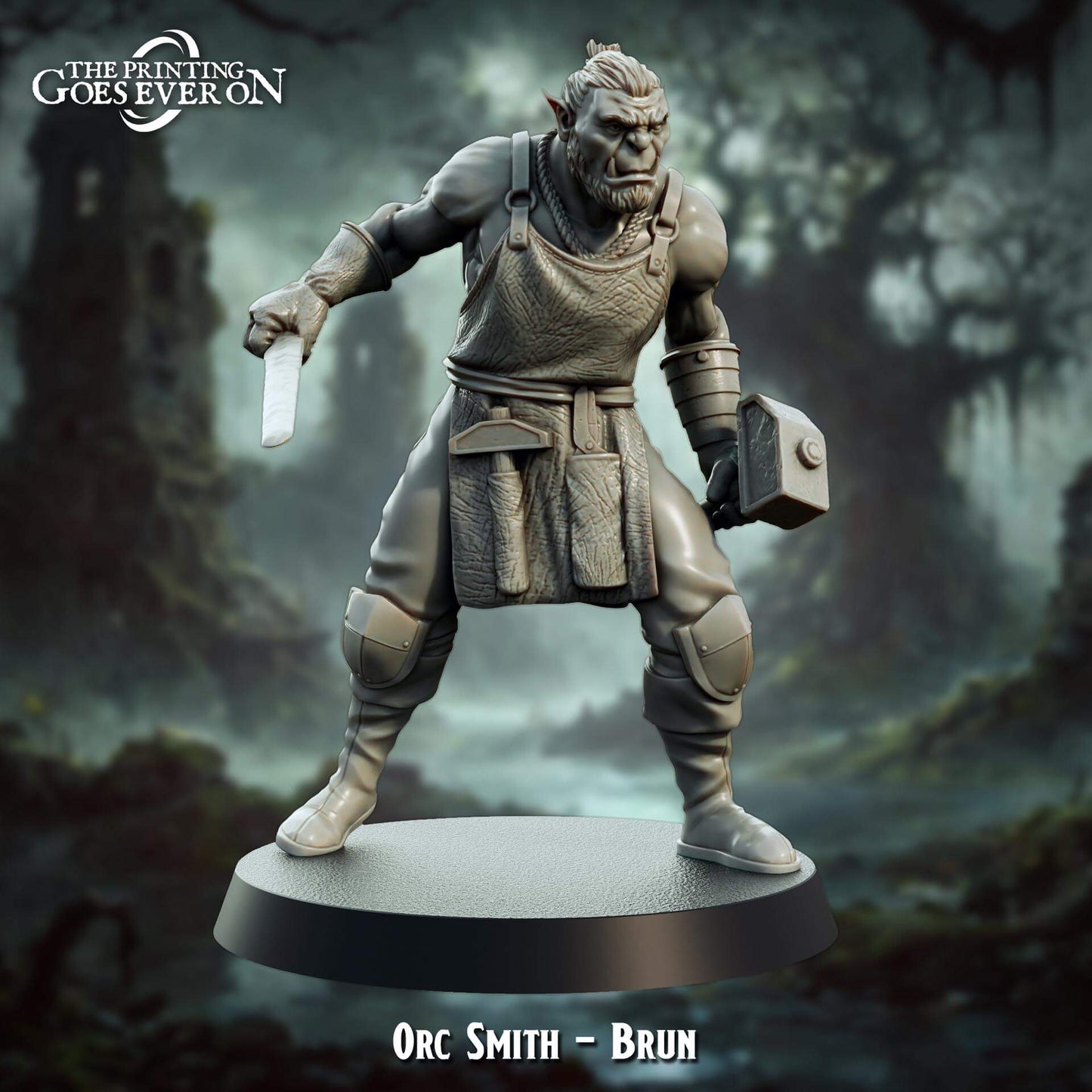 Orc Smith Brun - Beowulf's Deceit - Printing Goes Ever On