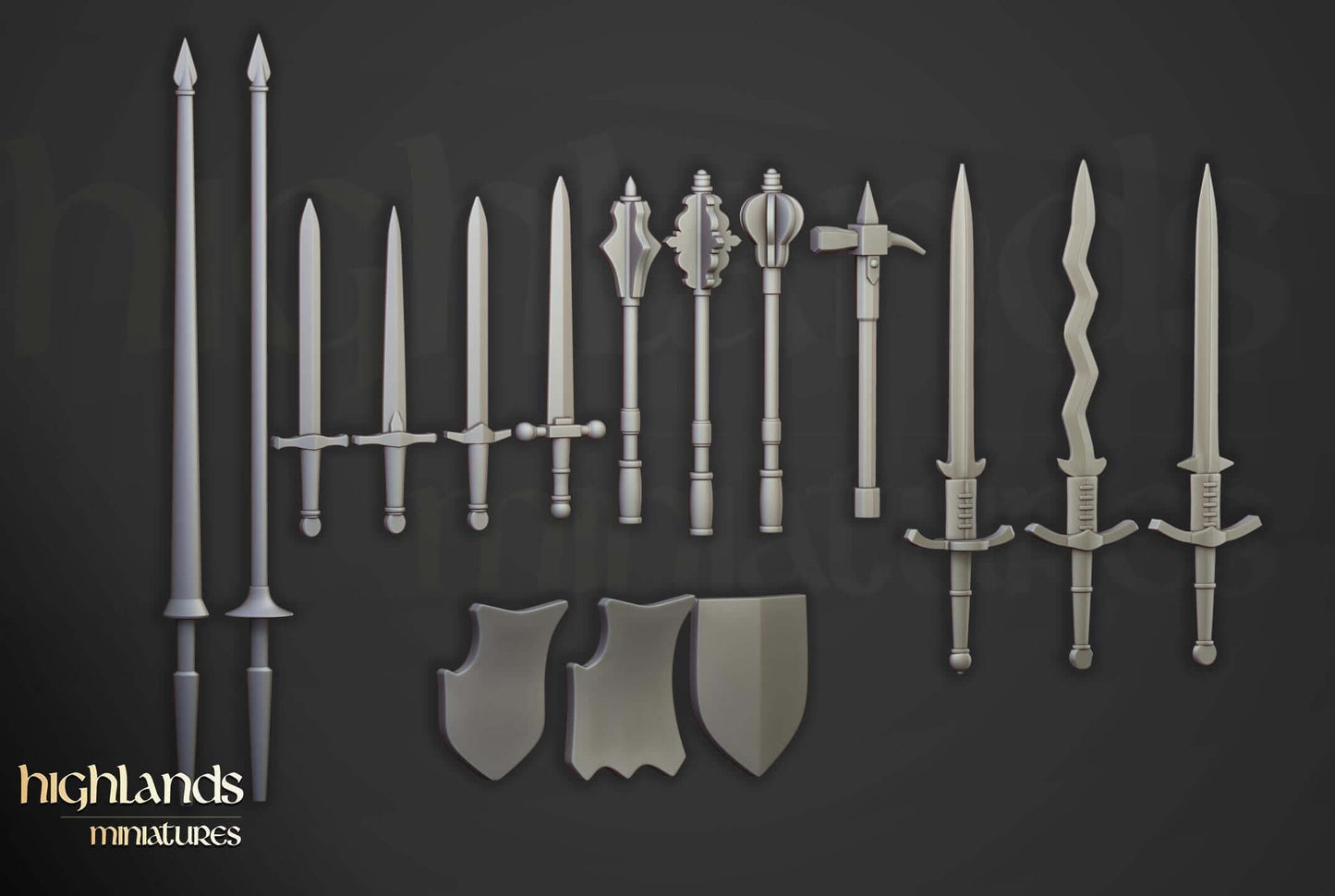 Sunland Imperial Knights - Highlands Miniatures