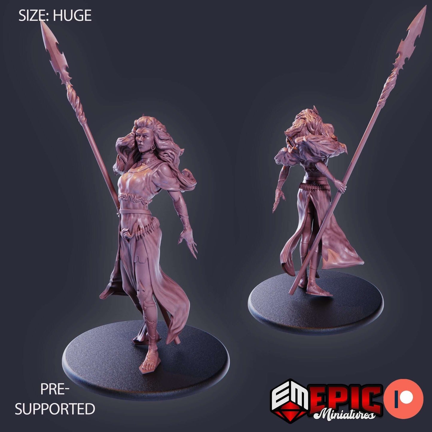 Cloud Giant Female - D&D Epic Miniatures and Dragons