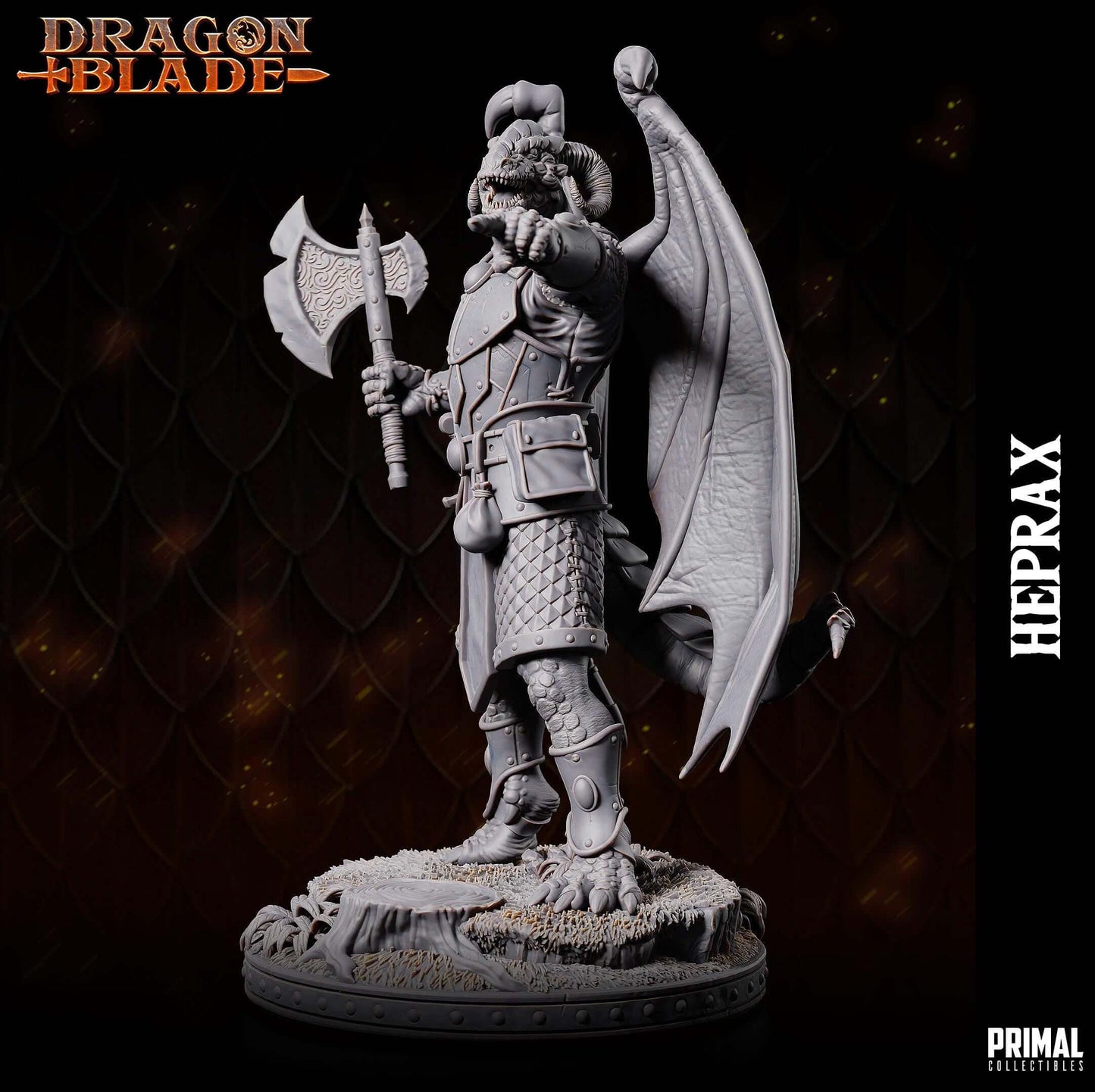 Heprax Draconian Dragonblade - Masters of Dungeon Quest