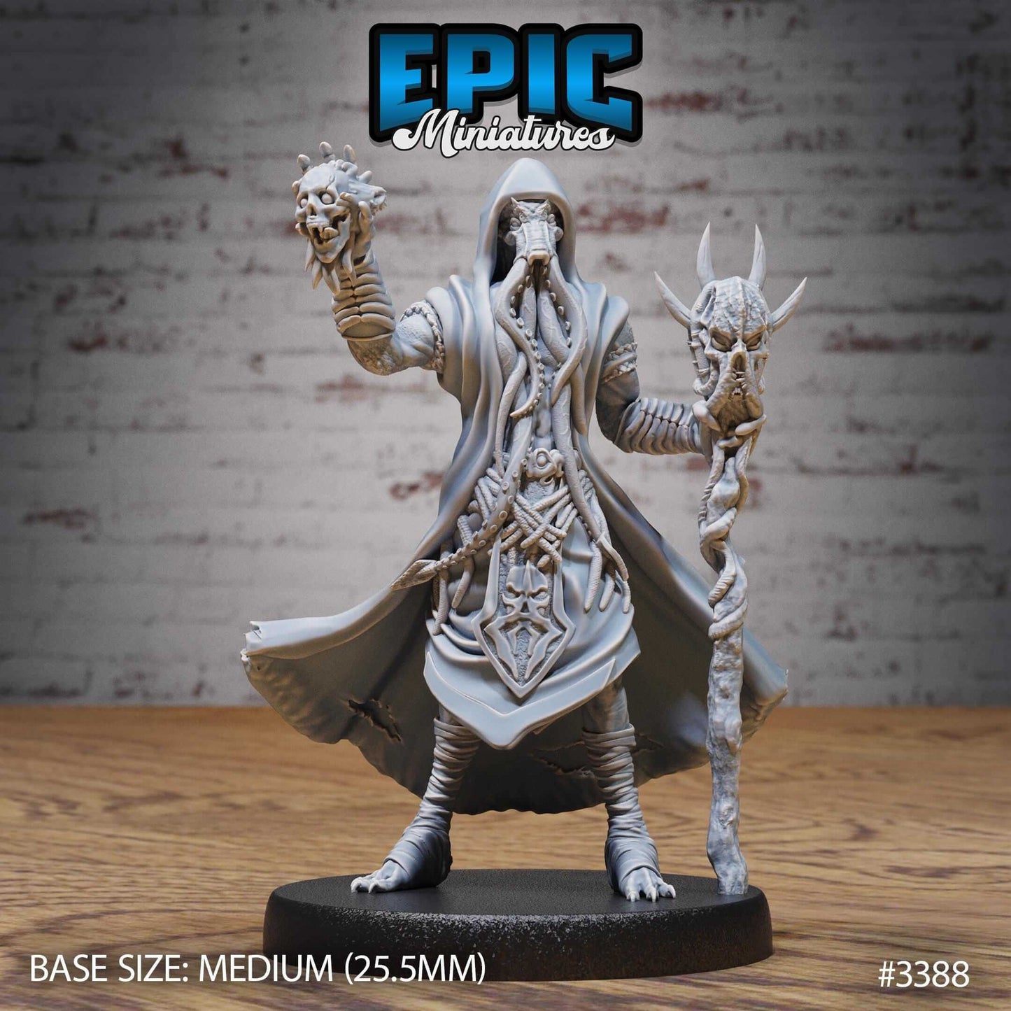 Mind Eater Cult Mage Set - D&D Epic Miniatures and Dragons