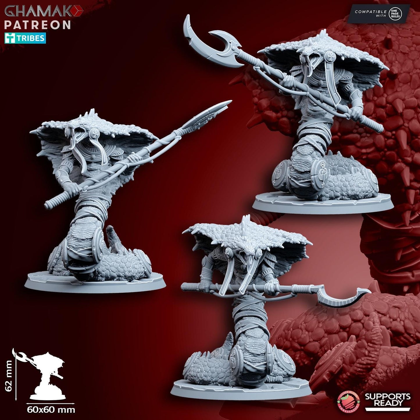 Necropolis Guards - Kings of the lost Tomb - Miniatures by Ghamak
