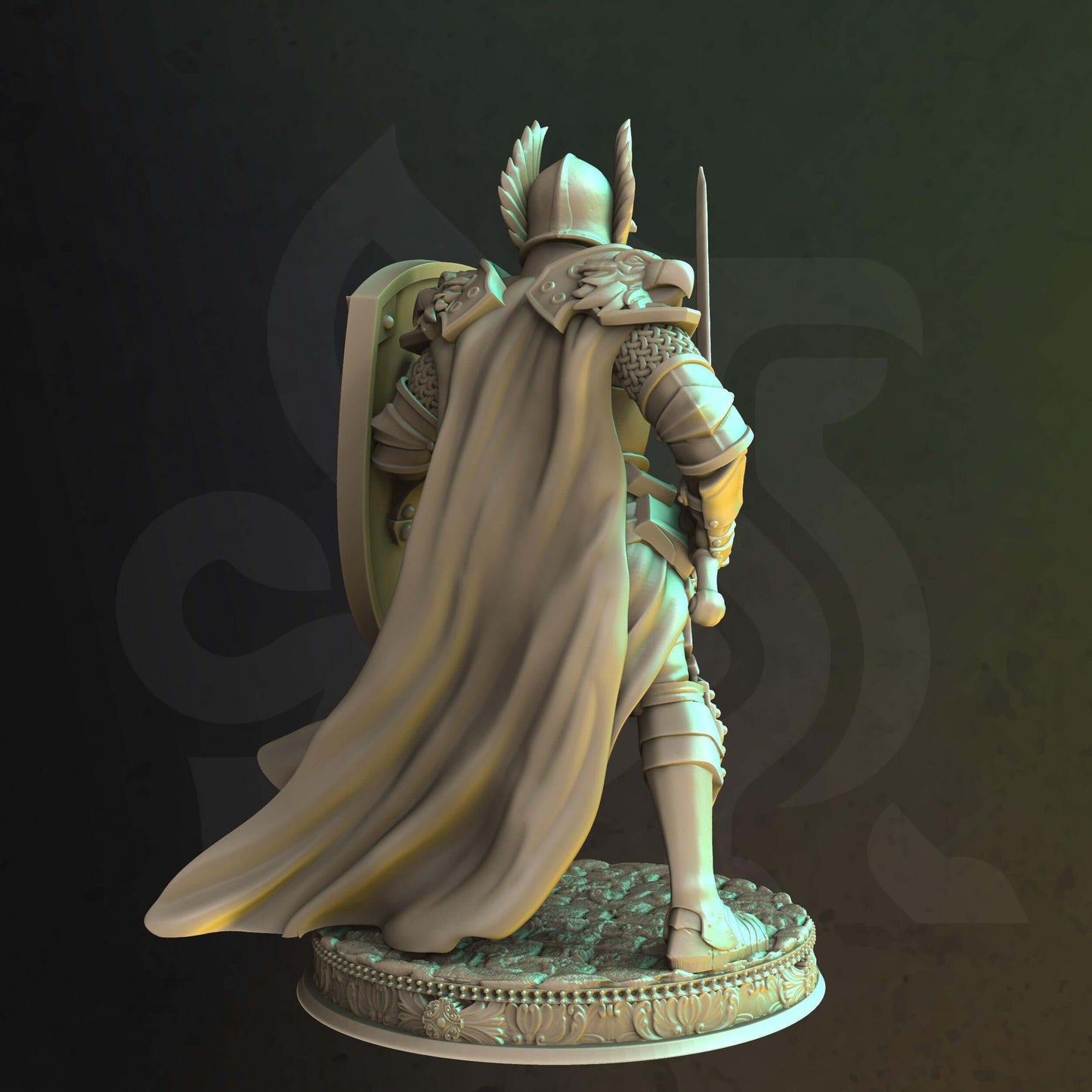 Sergeant - Silus - 3D Printed Resin RPG/Tabletop/Boardgames Miniature DM Stash